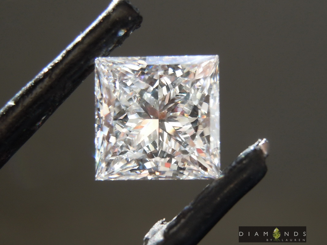 2.16ct F VS1 Princess Cut Lab Grown Diamond R9857