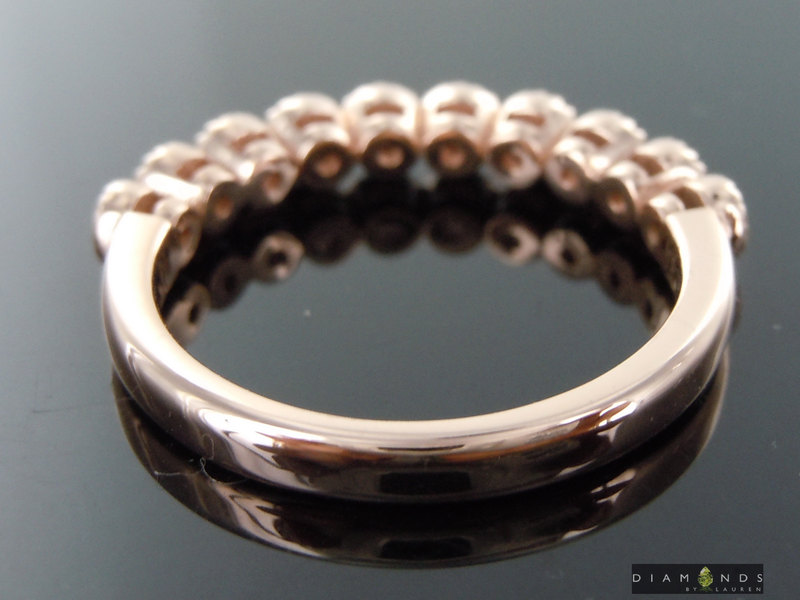 natural purple diamond ring