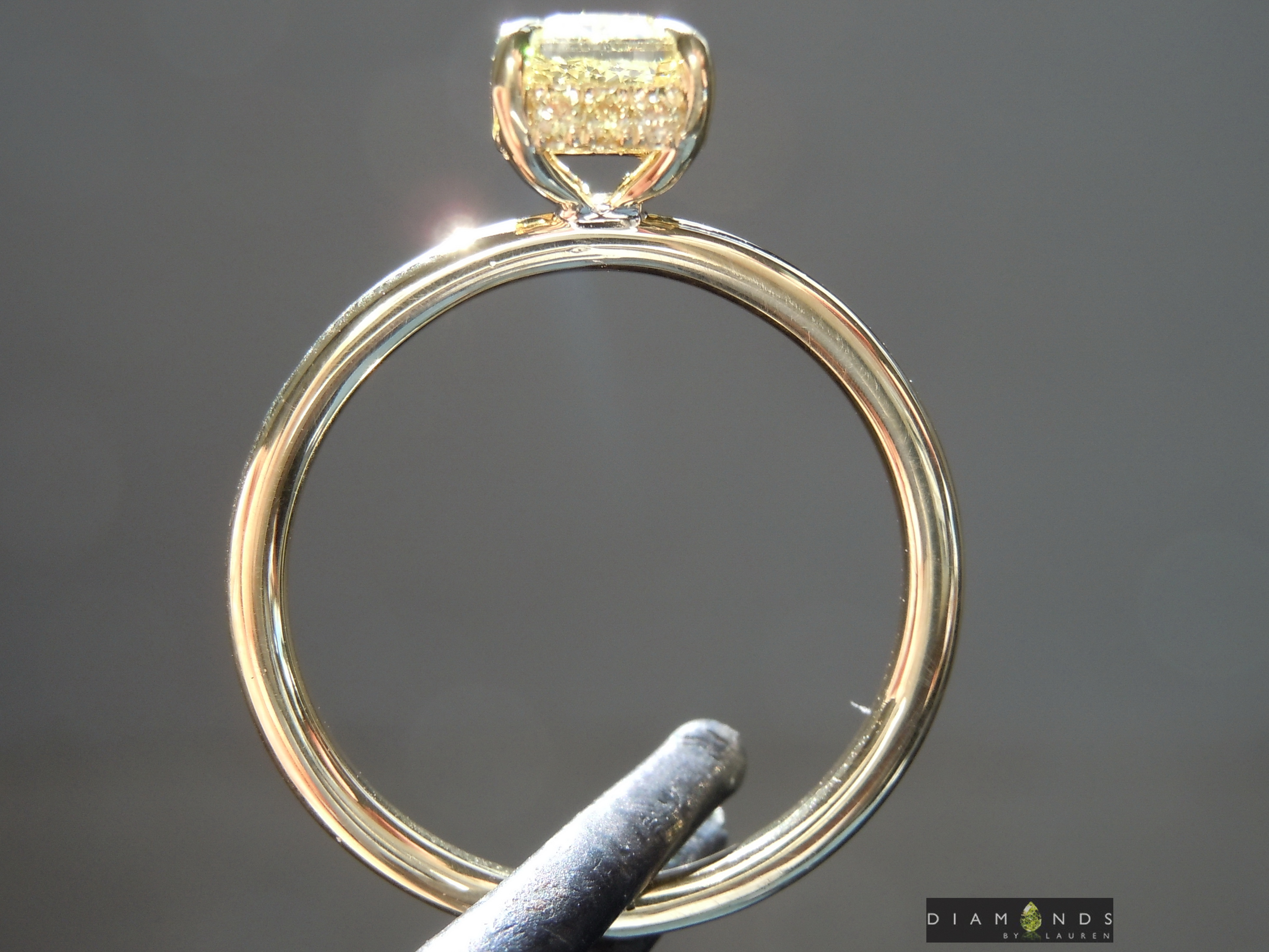 yellow diamond ring
