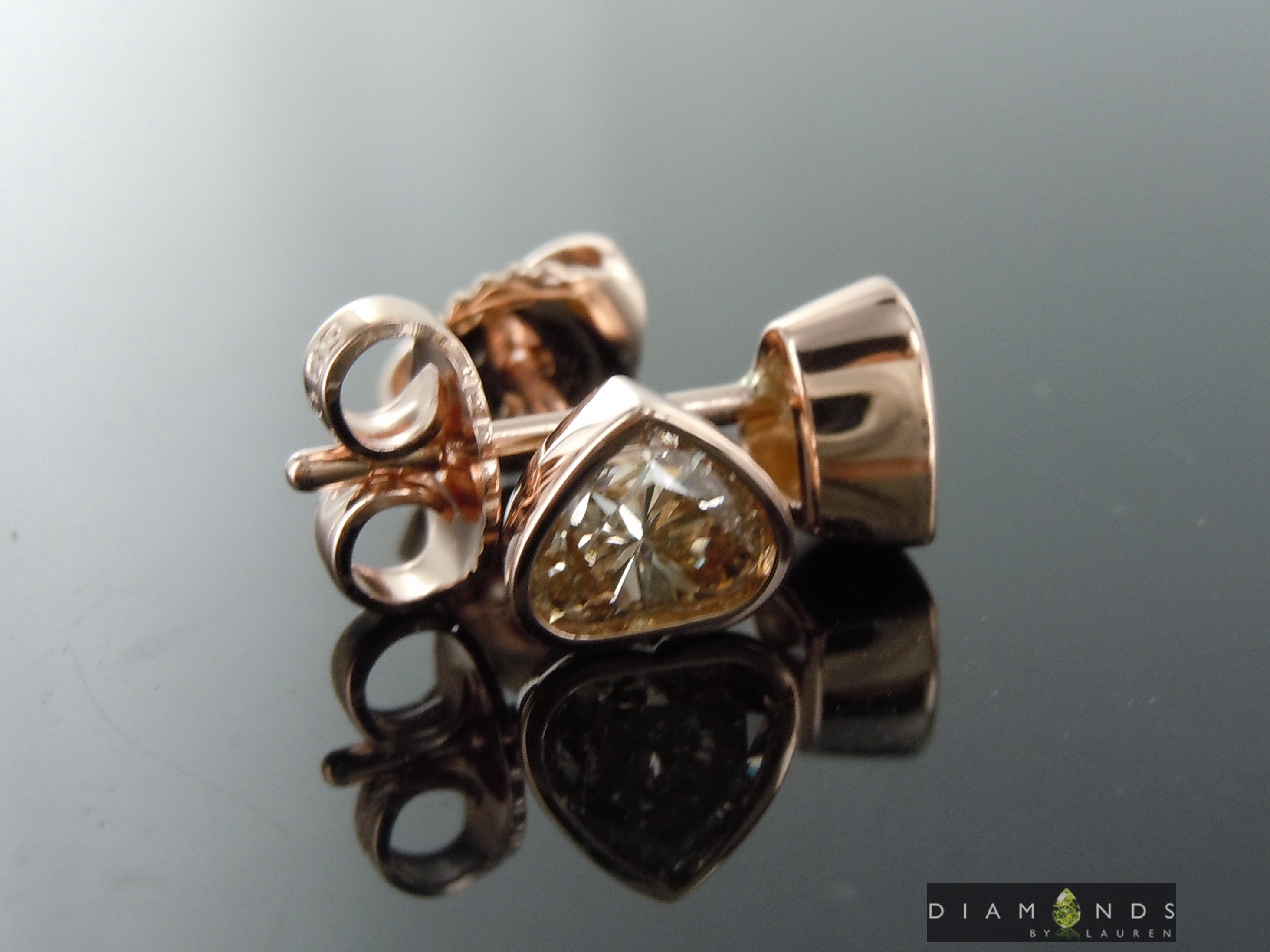 chocolate diamond earrings