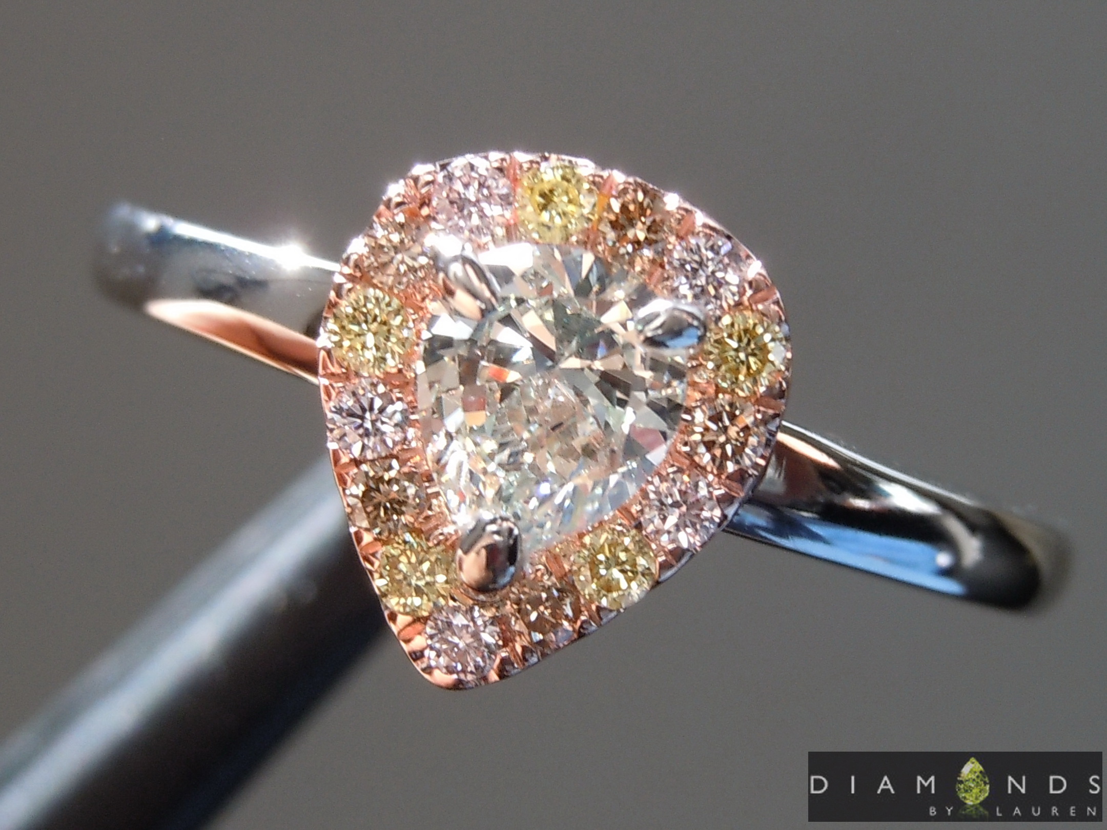 pink diamond ring