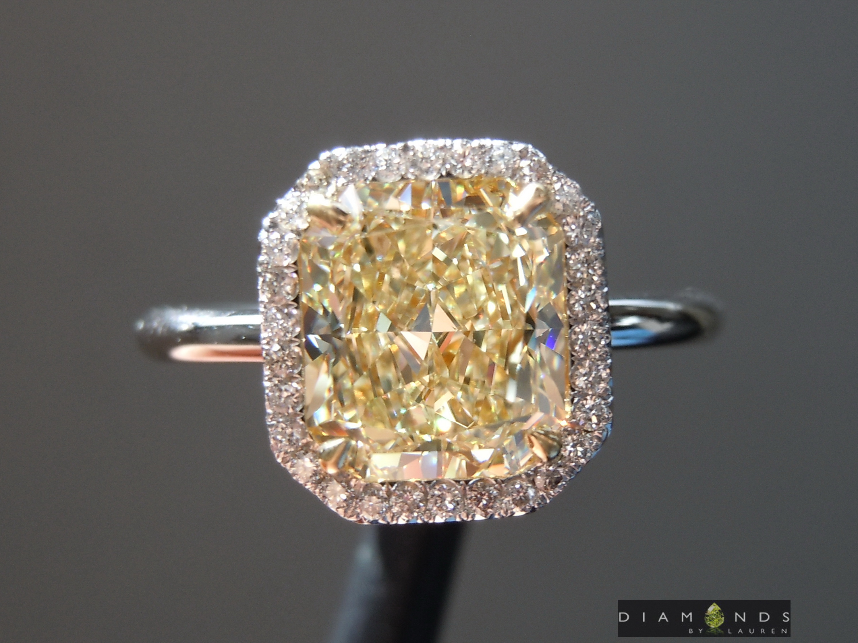 yellow diamond ring