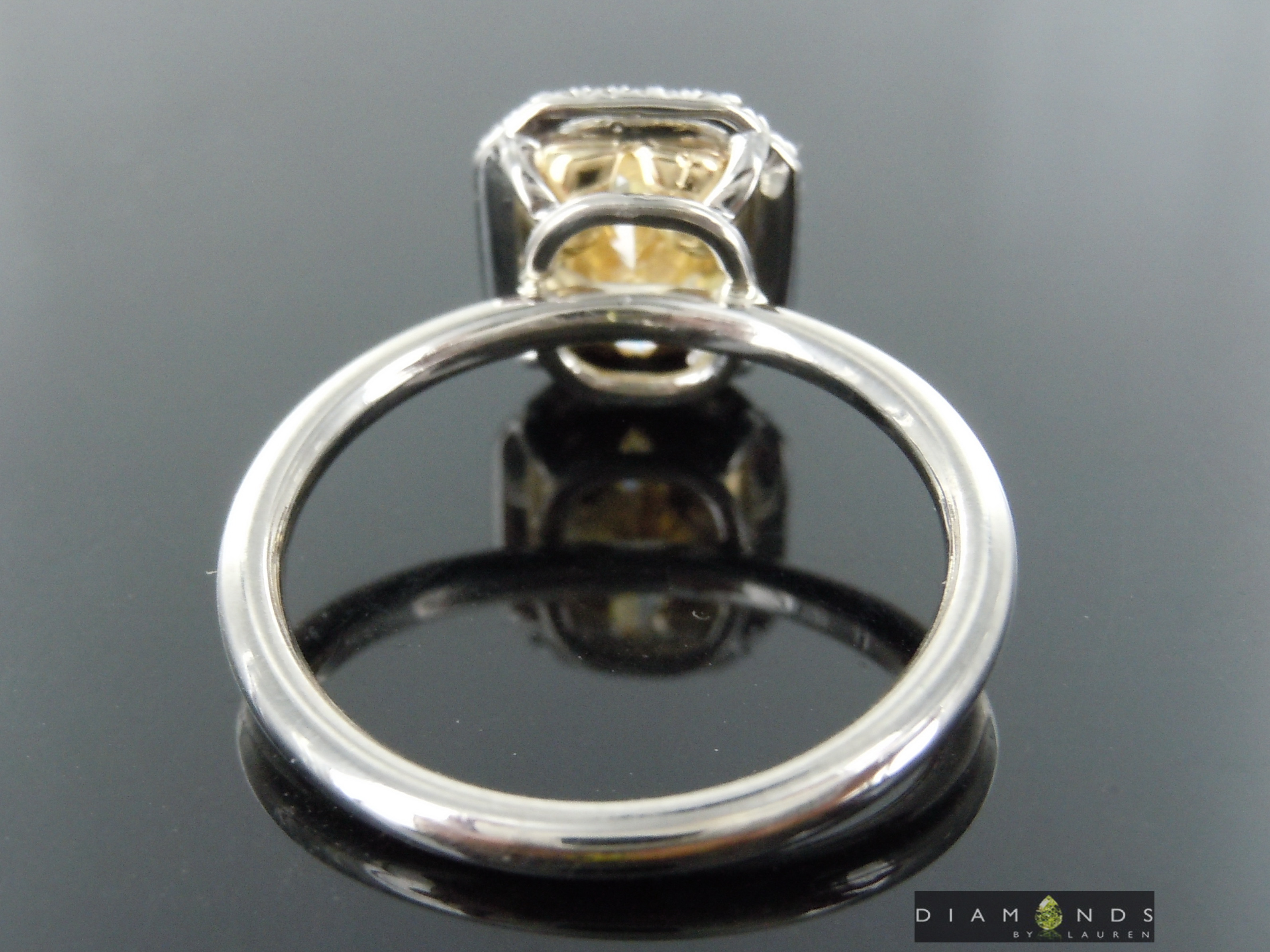 canary diamond ring