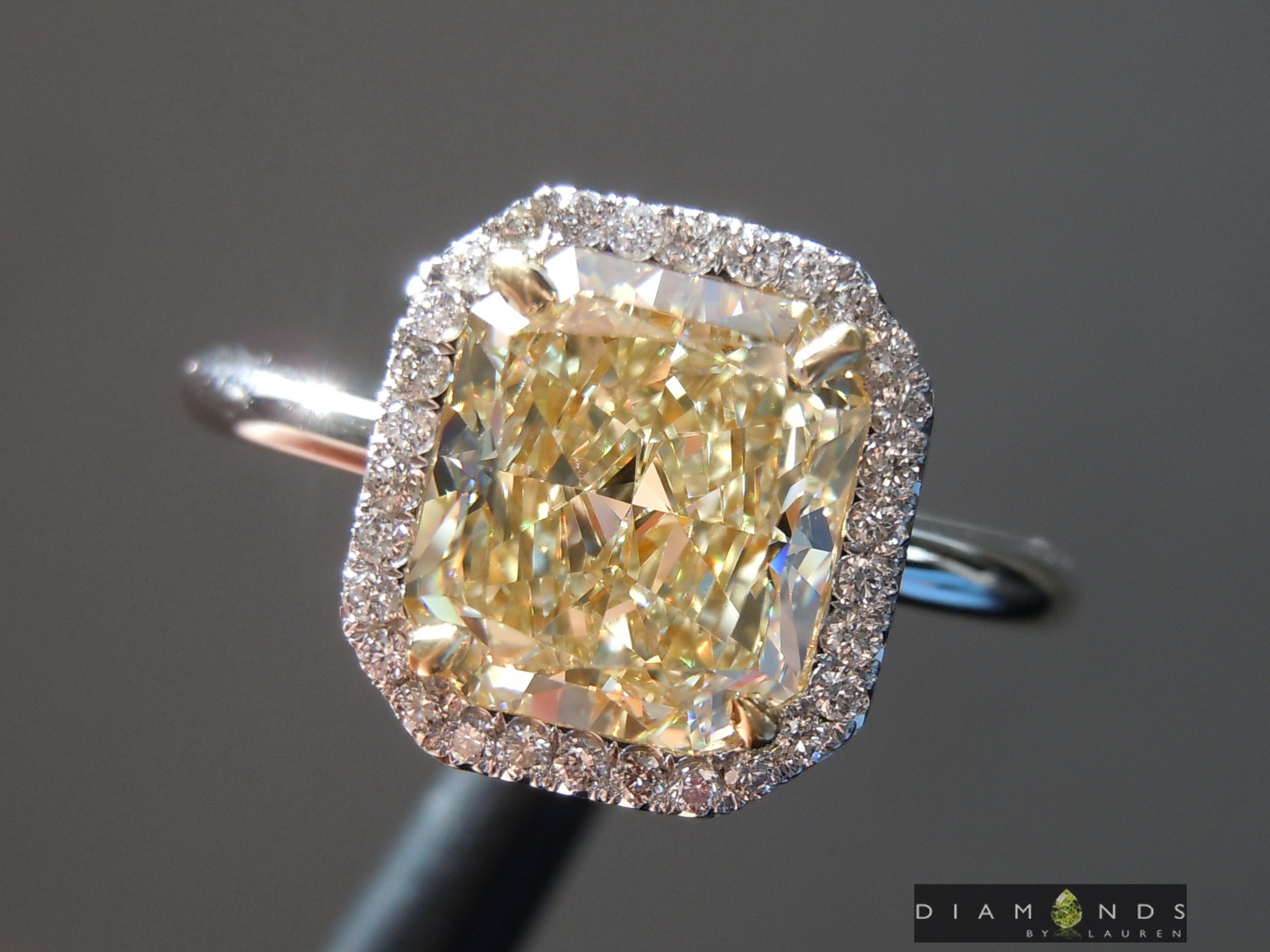 yellow diamond ring