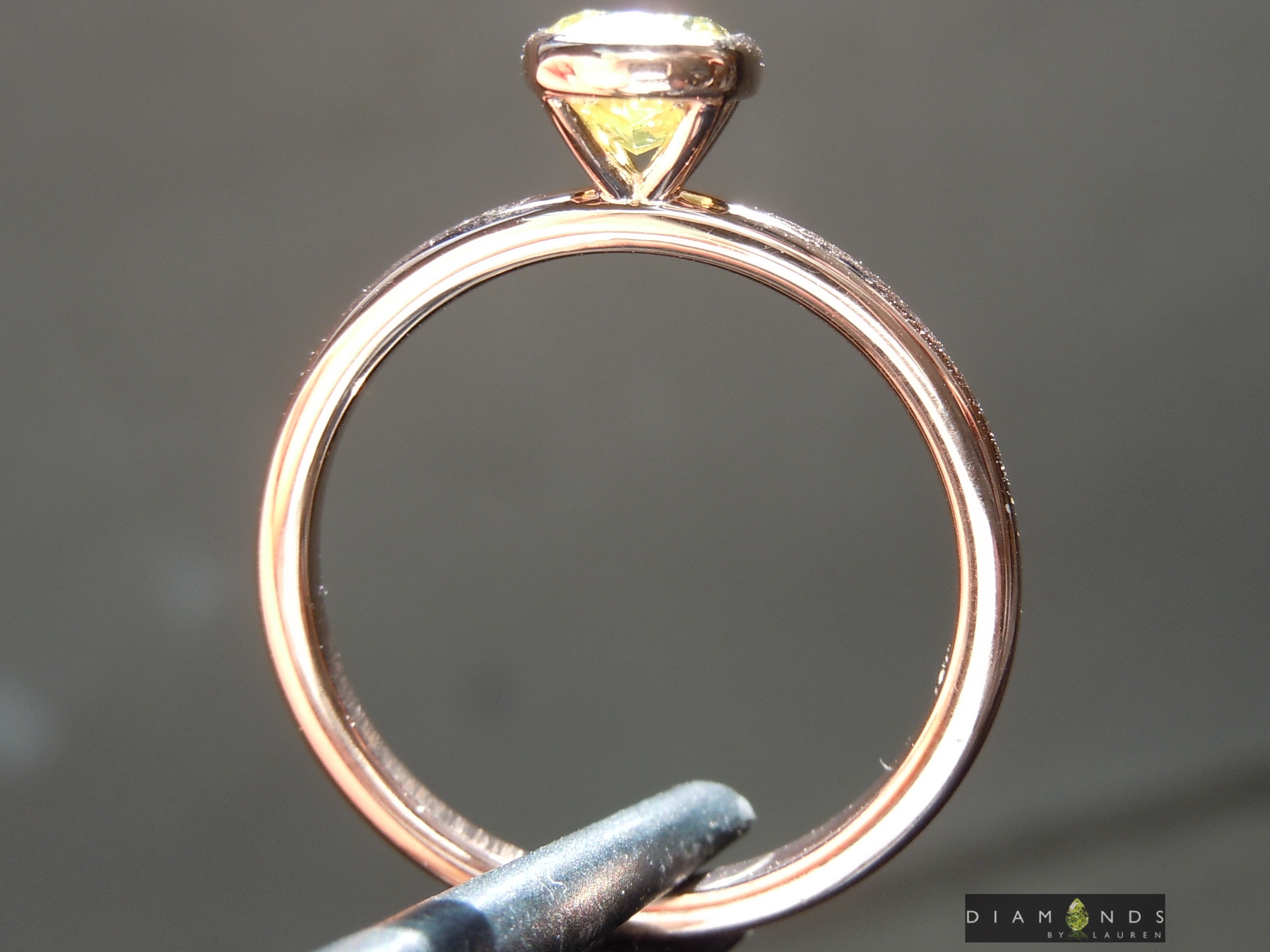 canary diamond ring