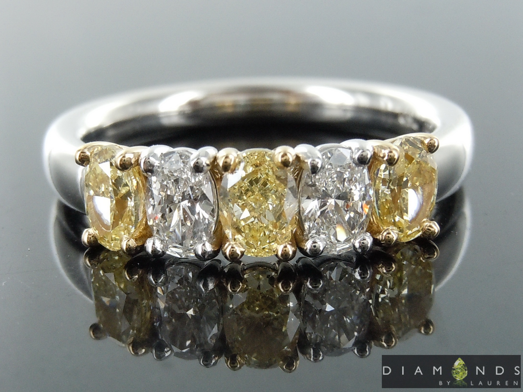 yellow diamond ring