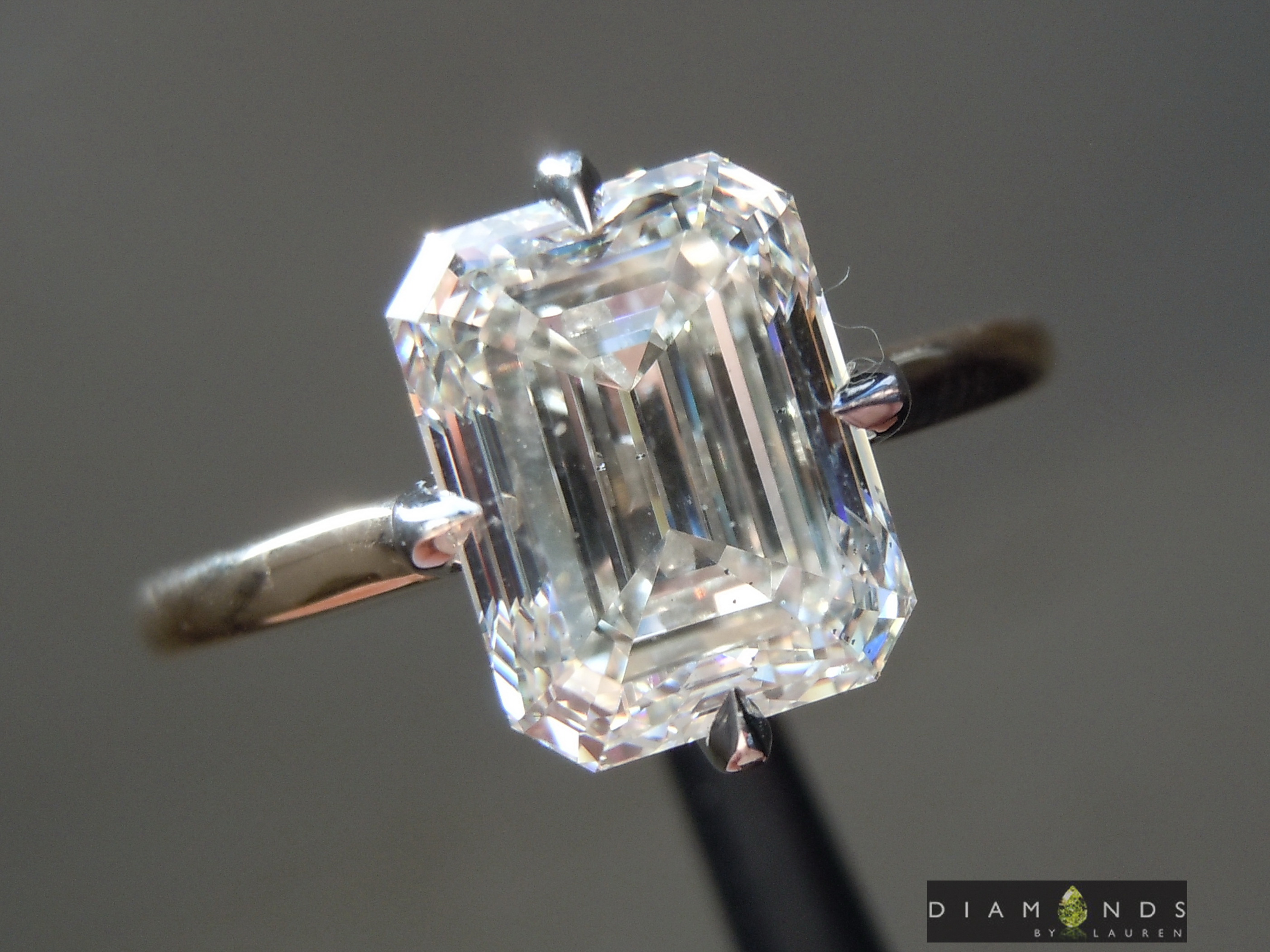 lab diamond ring