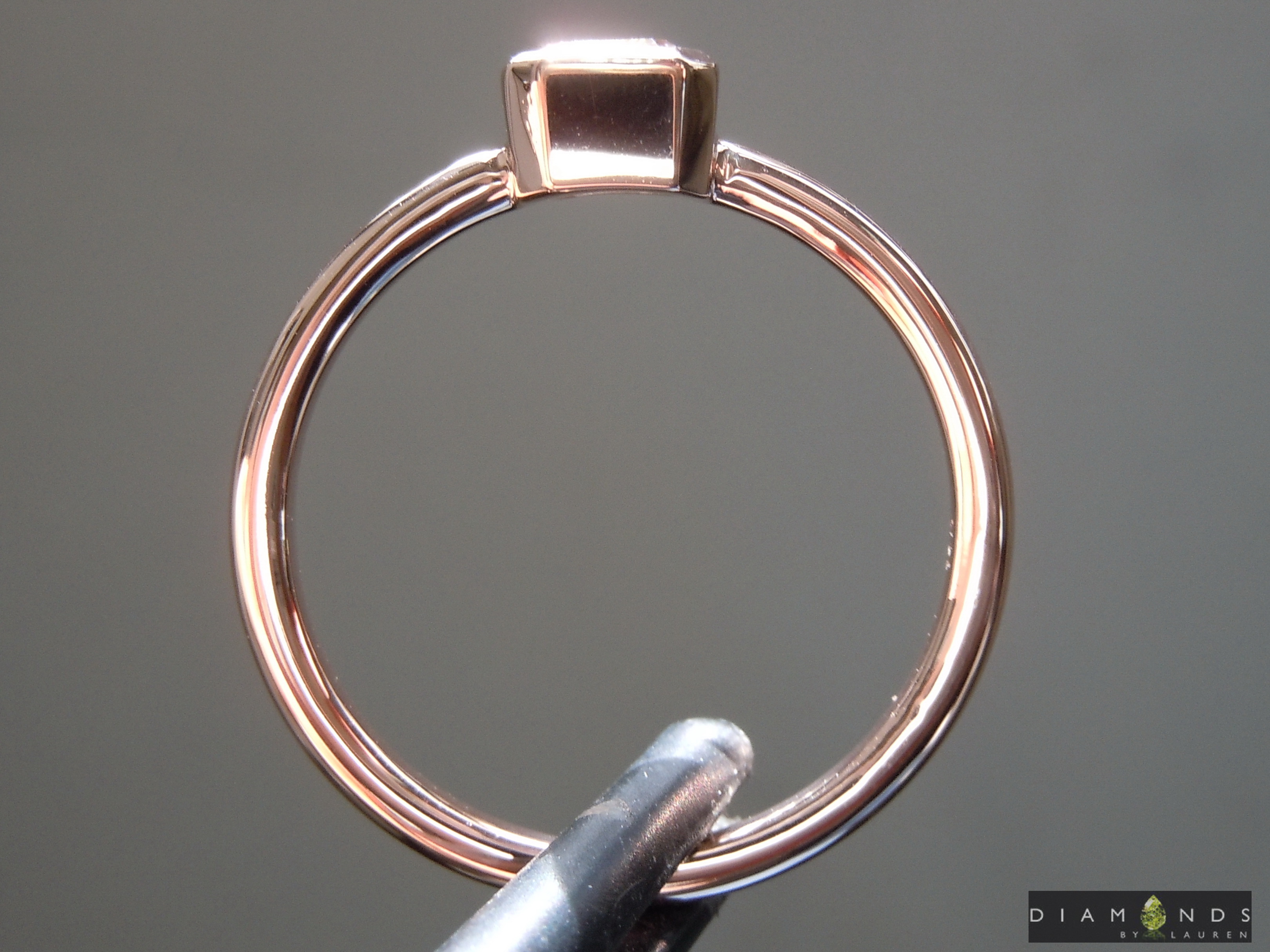 brown diamond ring