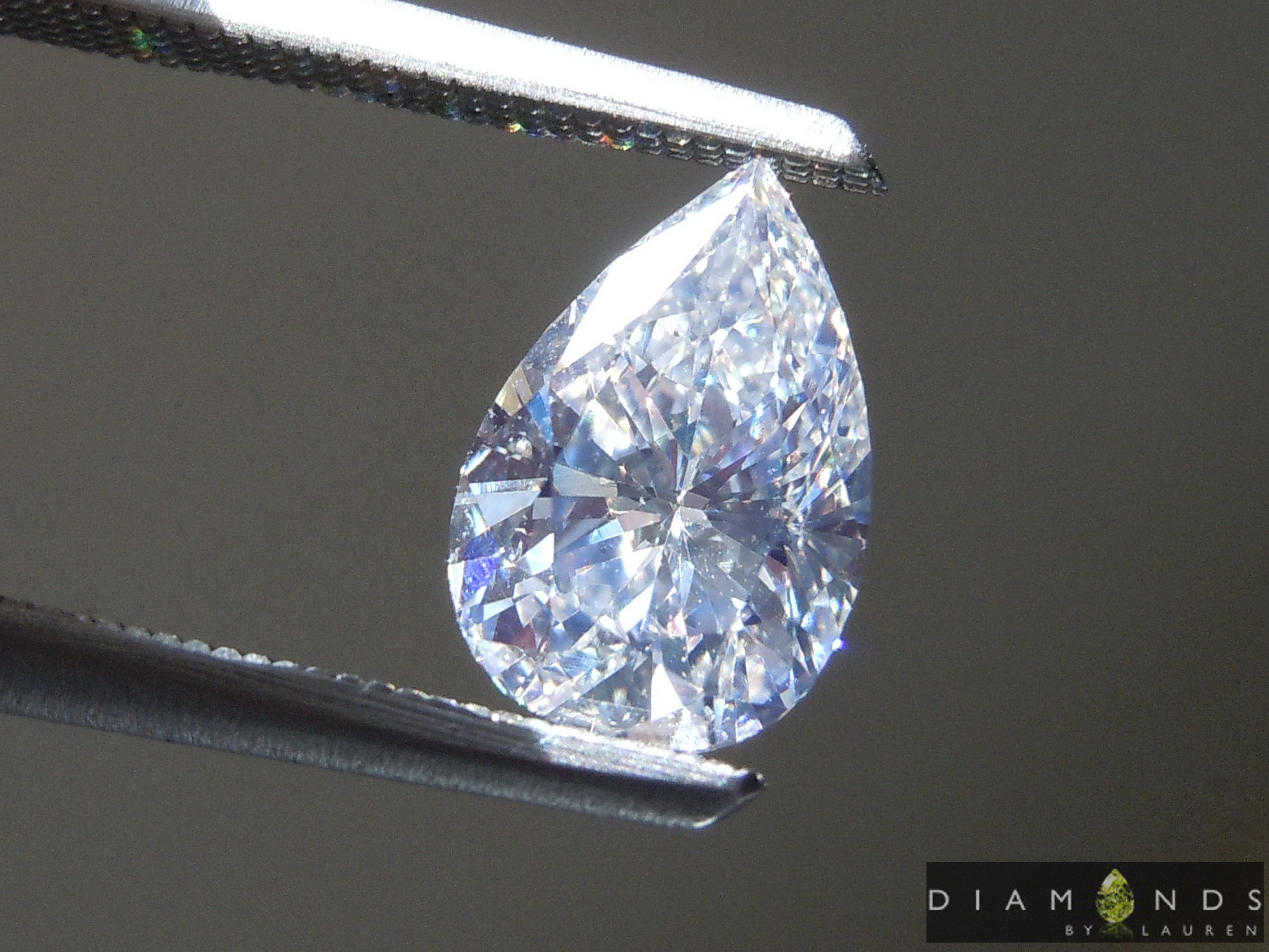 0.82ct H VS2 Pear Shape Diamond R10048