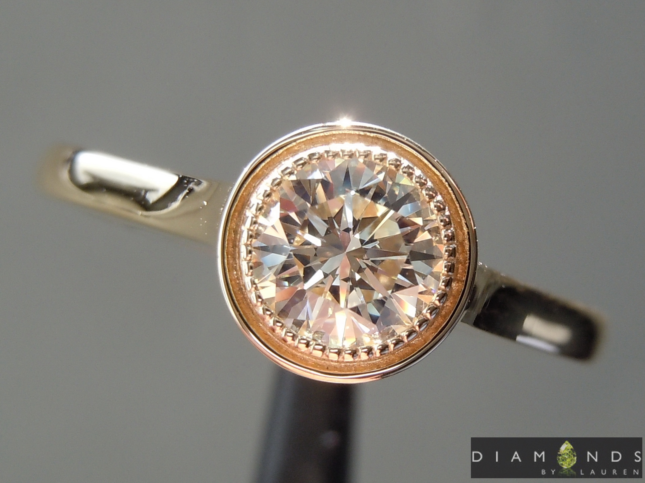 ivory diamond ring