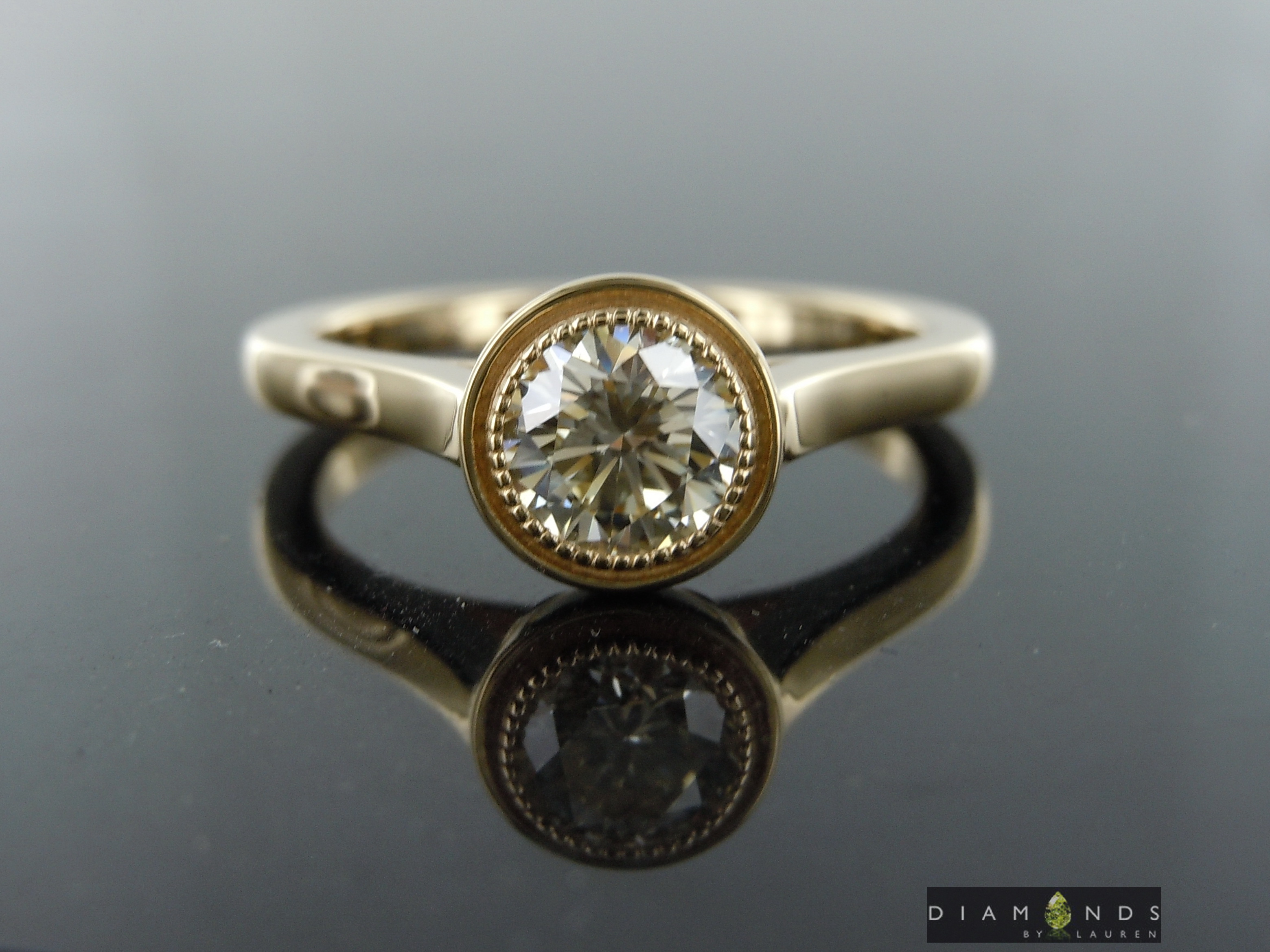 ivory diamond ring