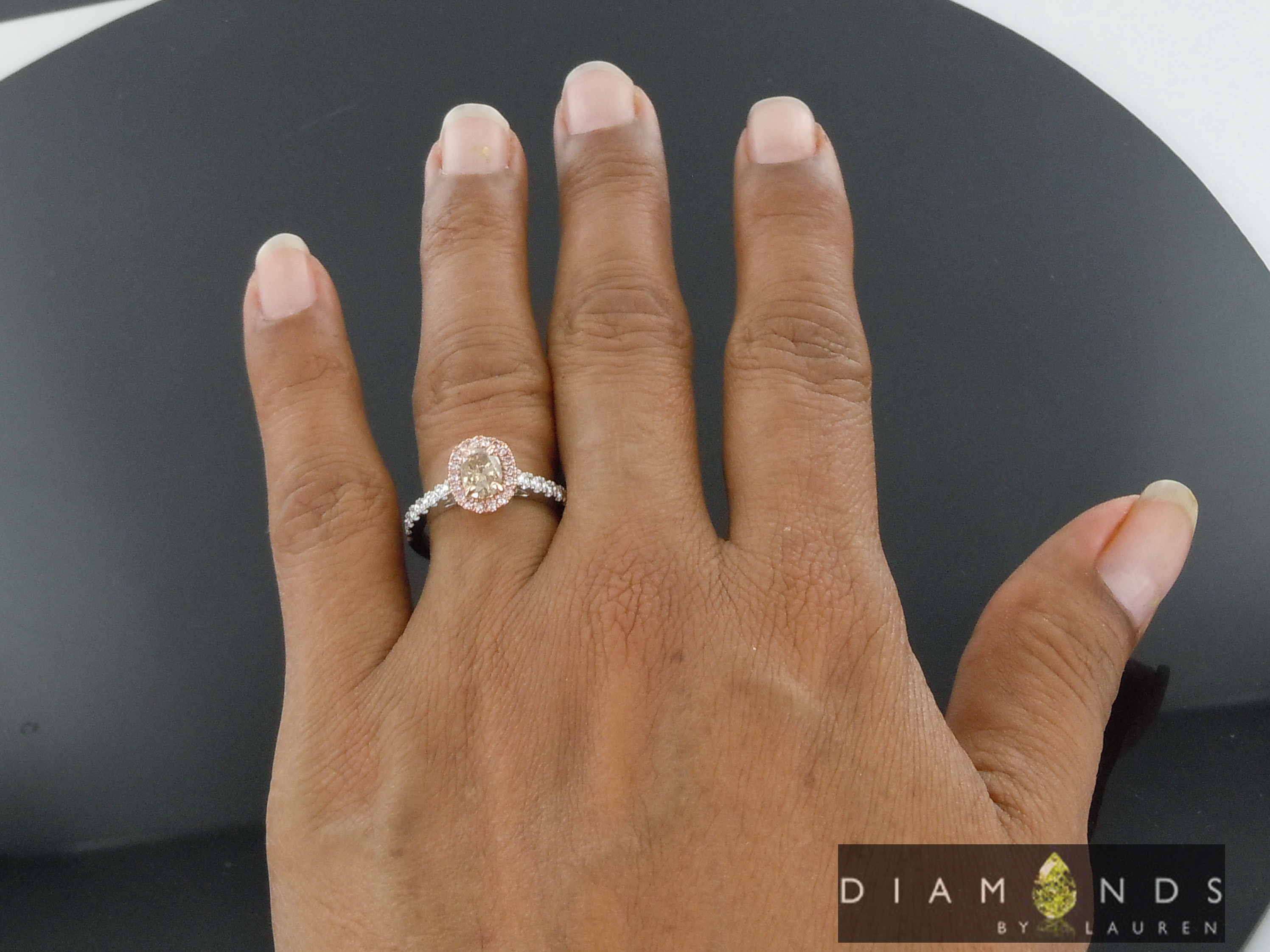 chocolate diamond ring