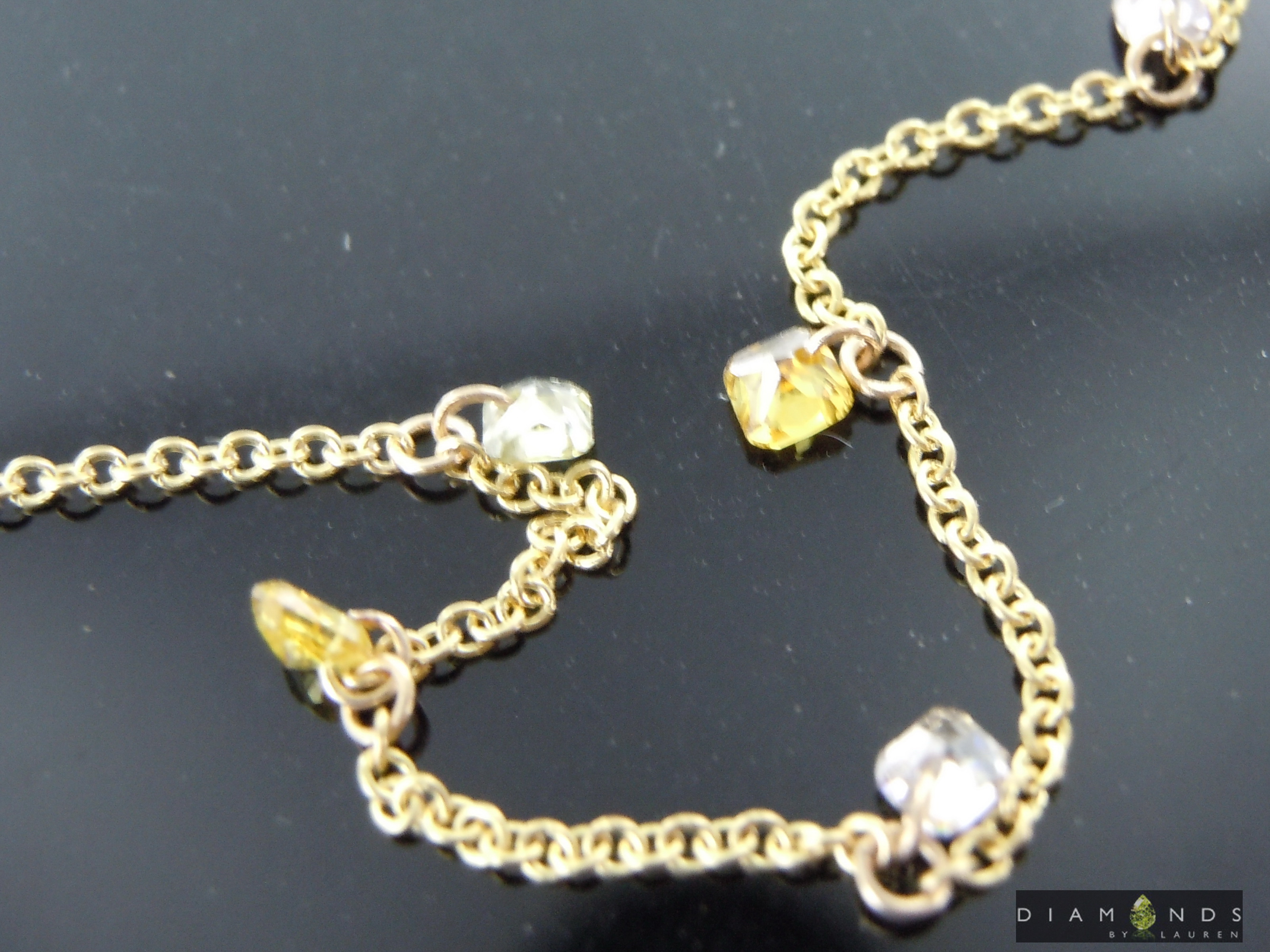 canary diamond necklace