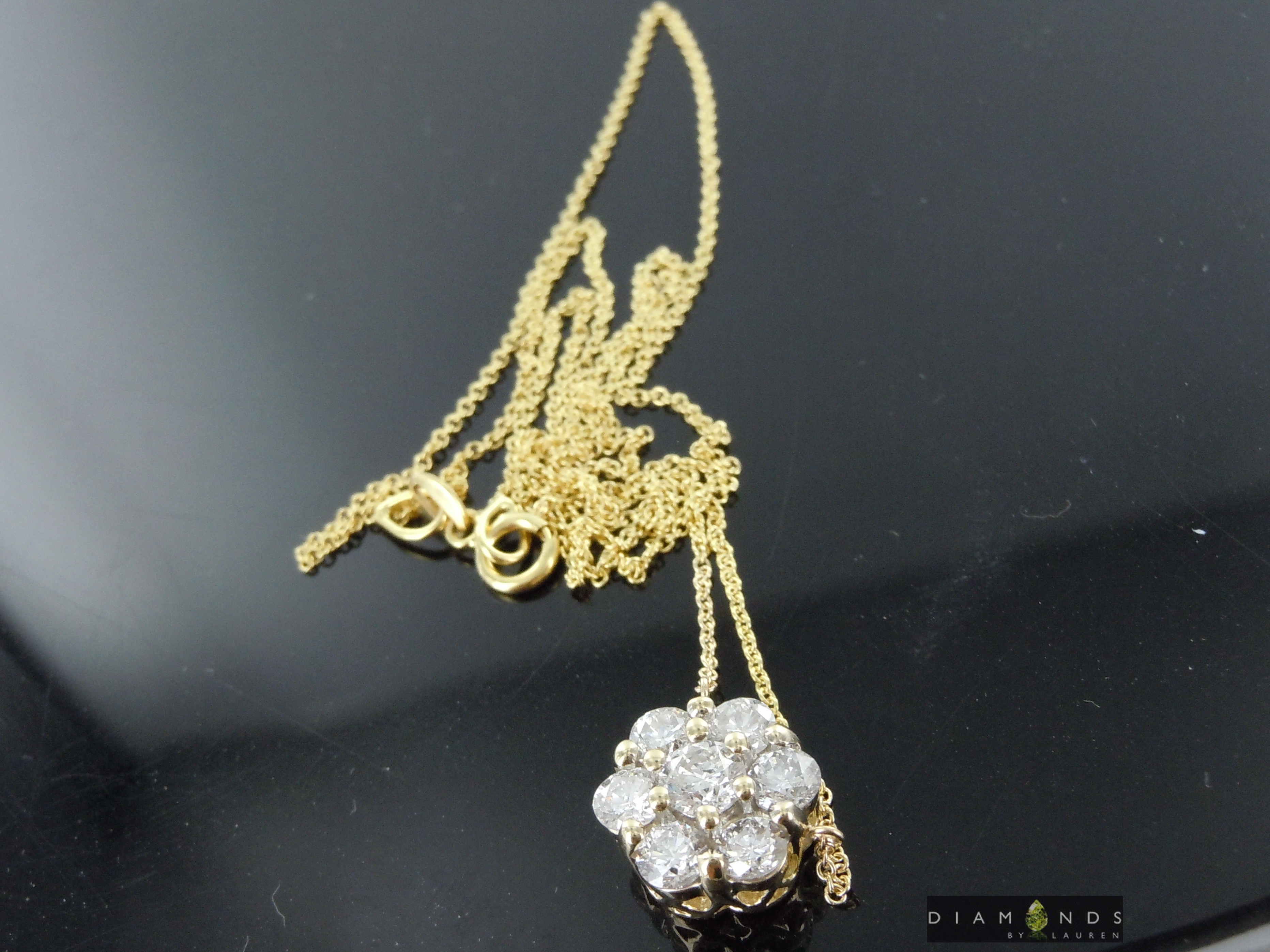 natural diamond necklace