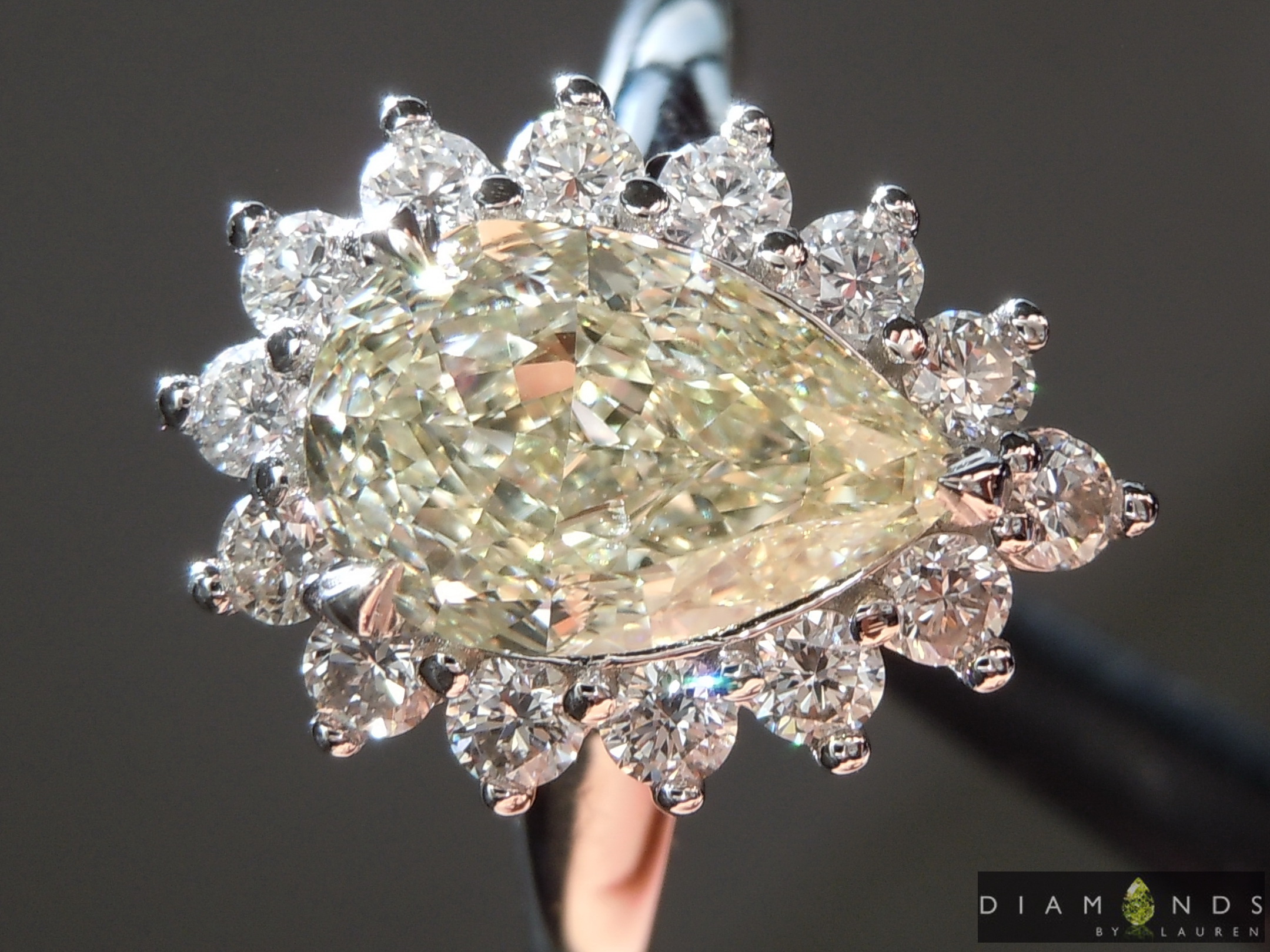 yellow diamond ring