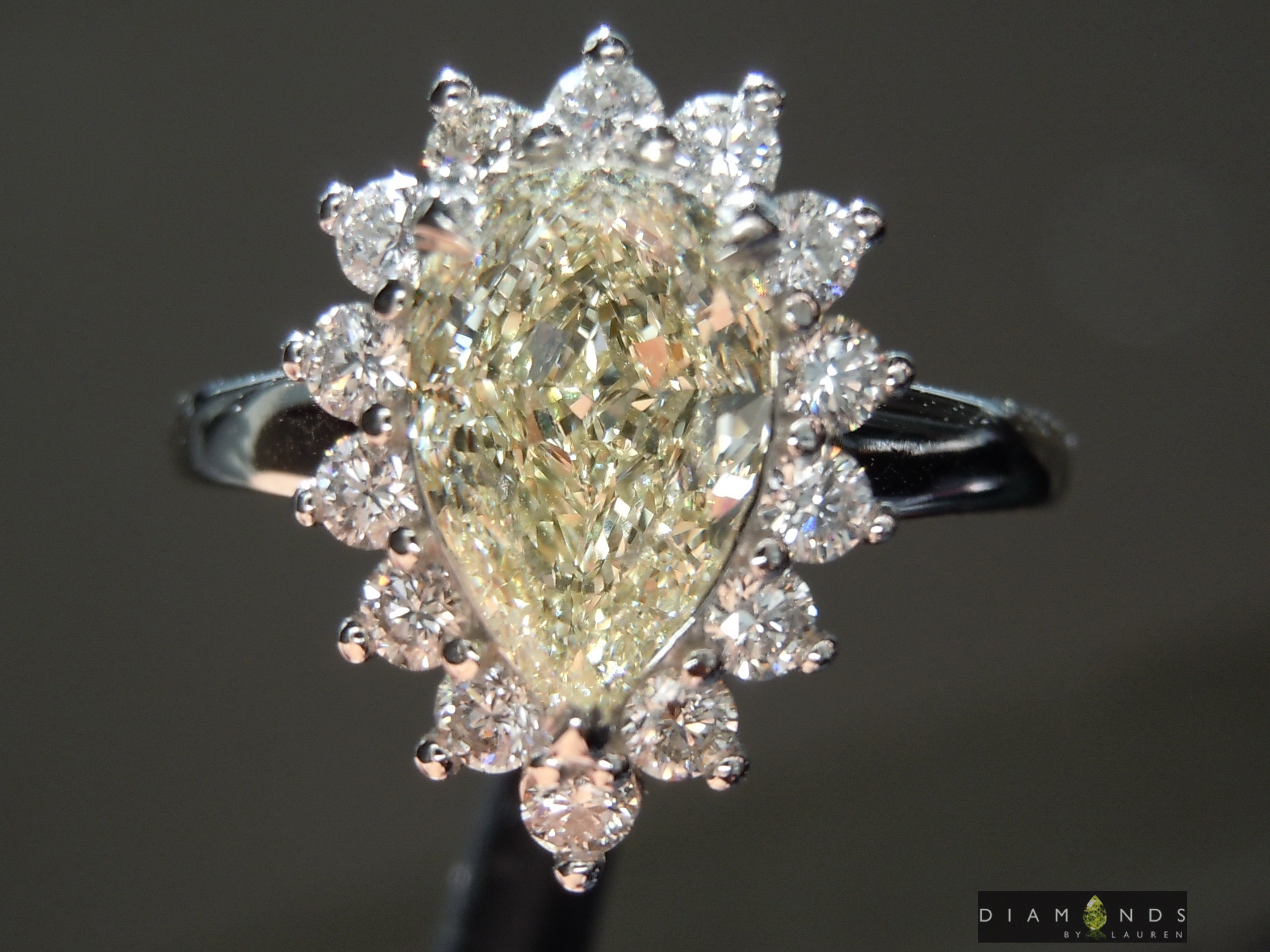 yellow diamond ring