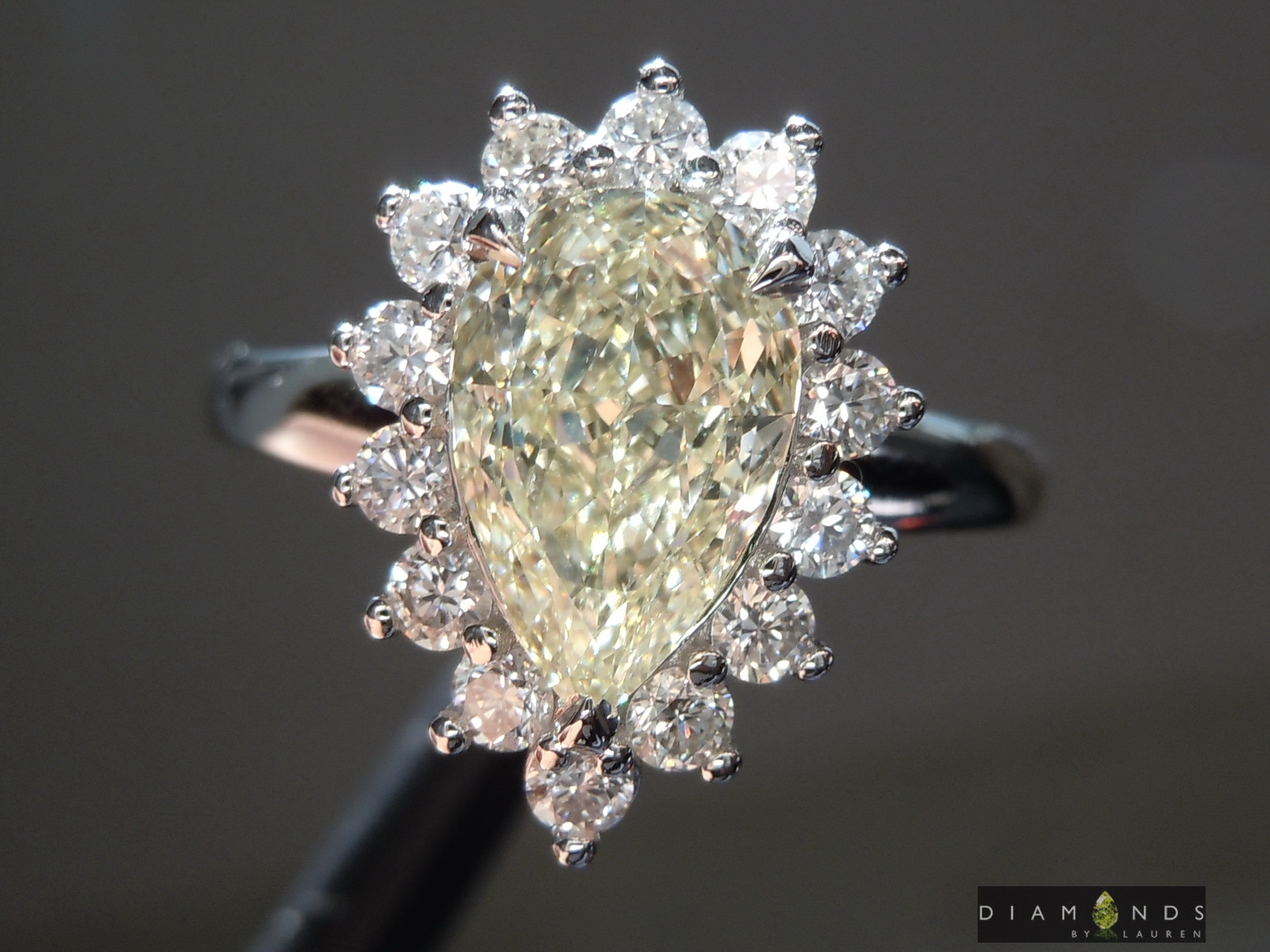 canary diamond ring