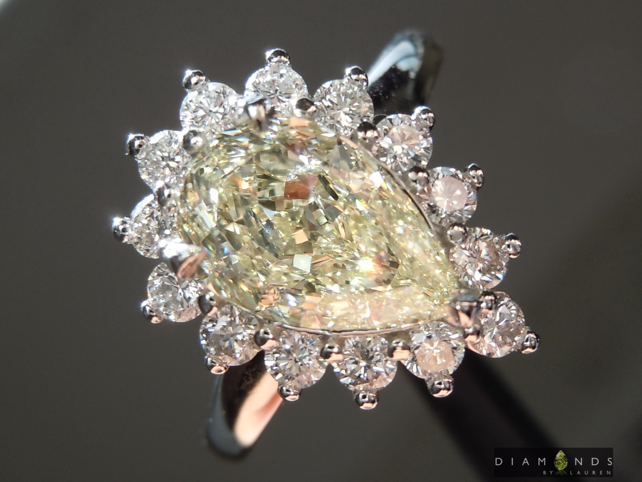 yellow diamond ring