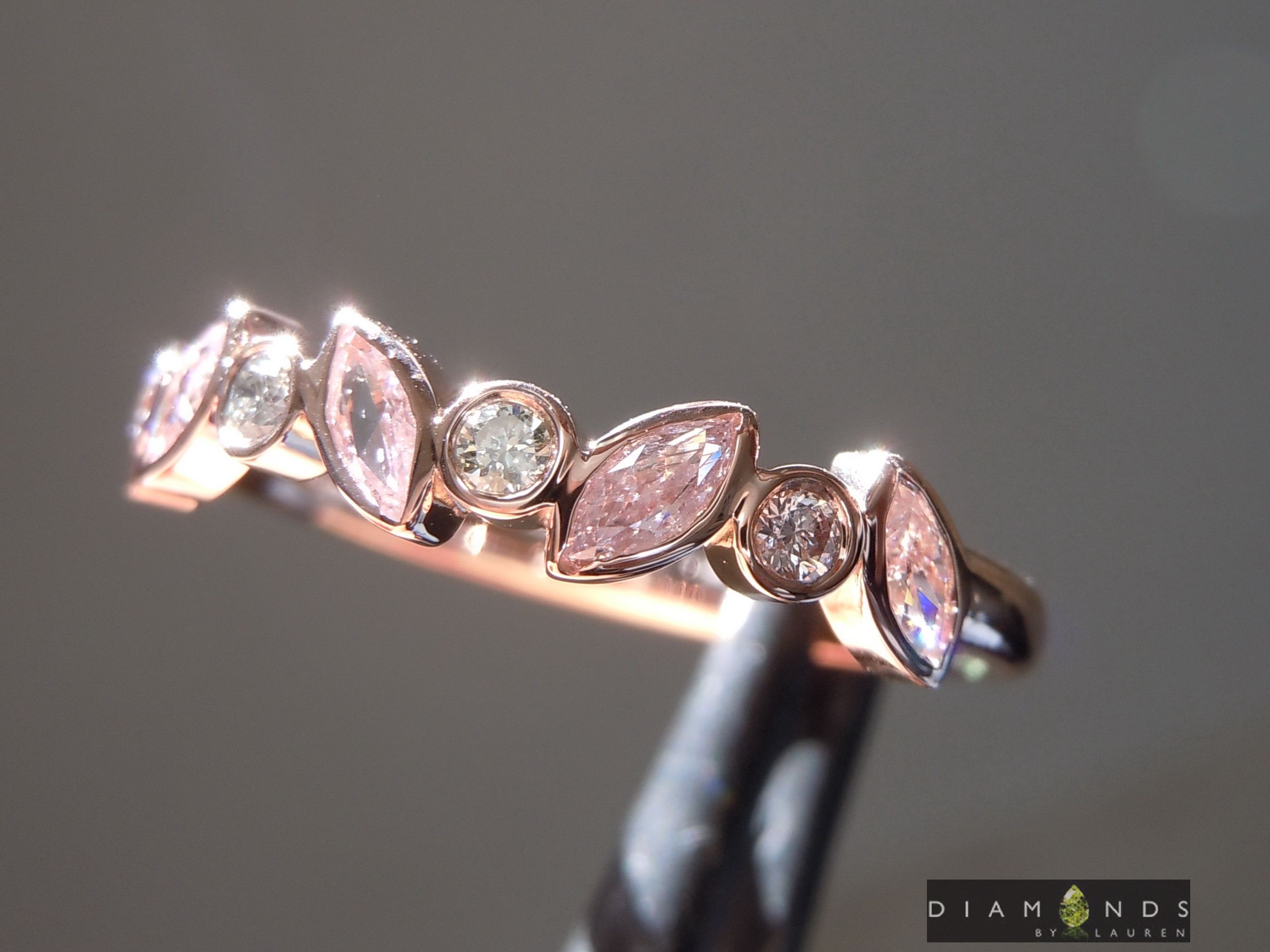pink diamond ring