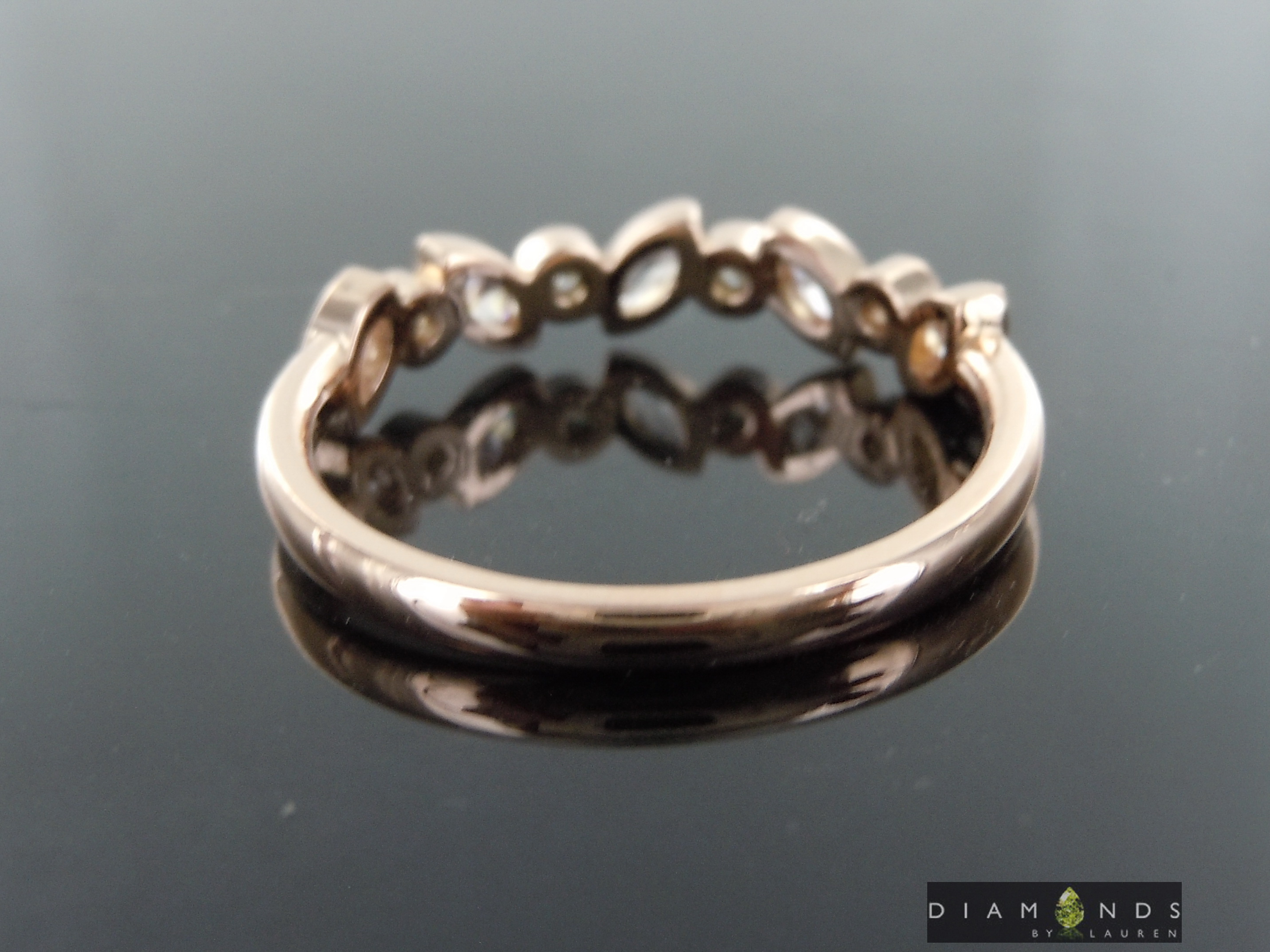 natural pink diamond ring