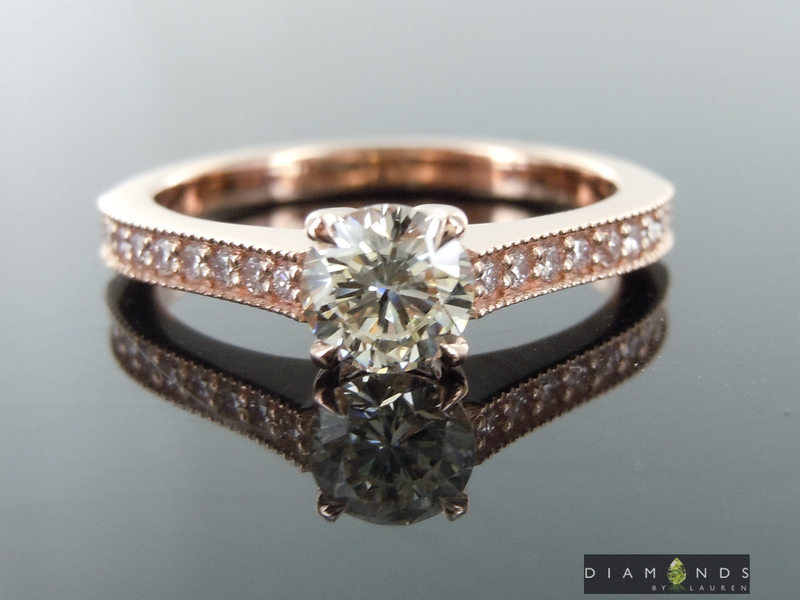 natural vintage diamond ring