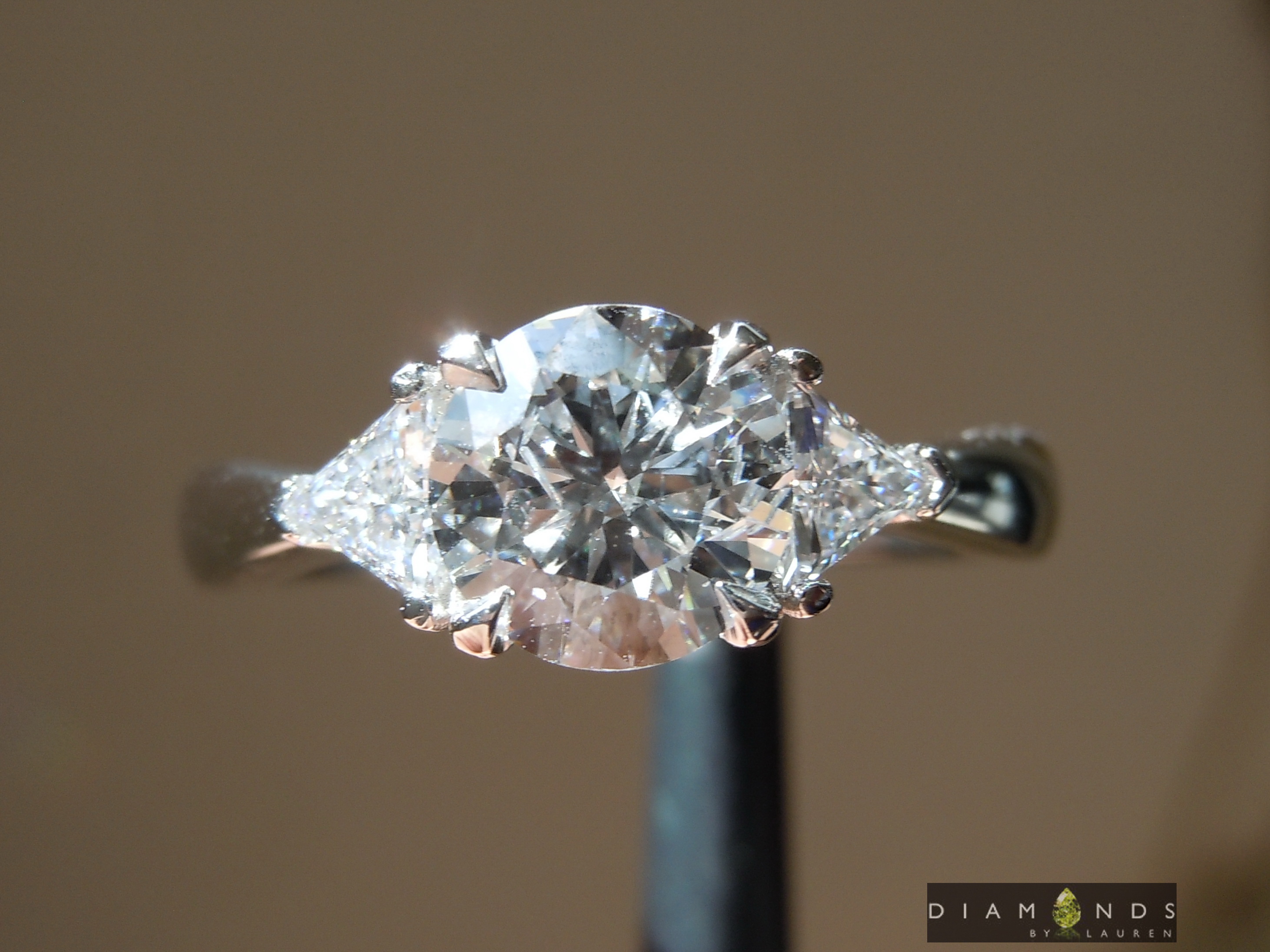 lab diamond ring