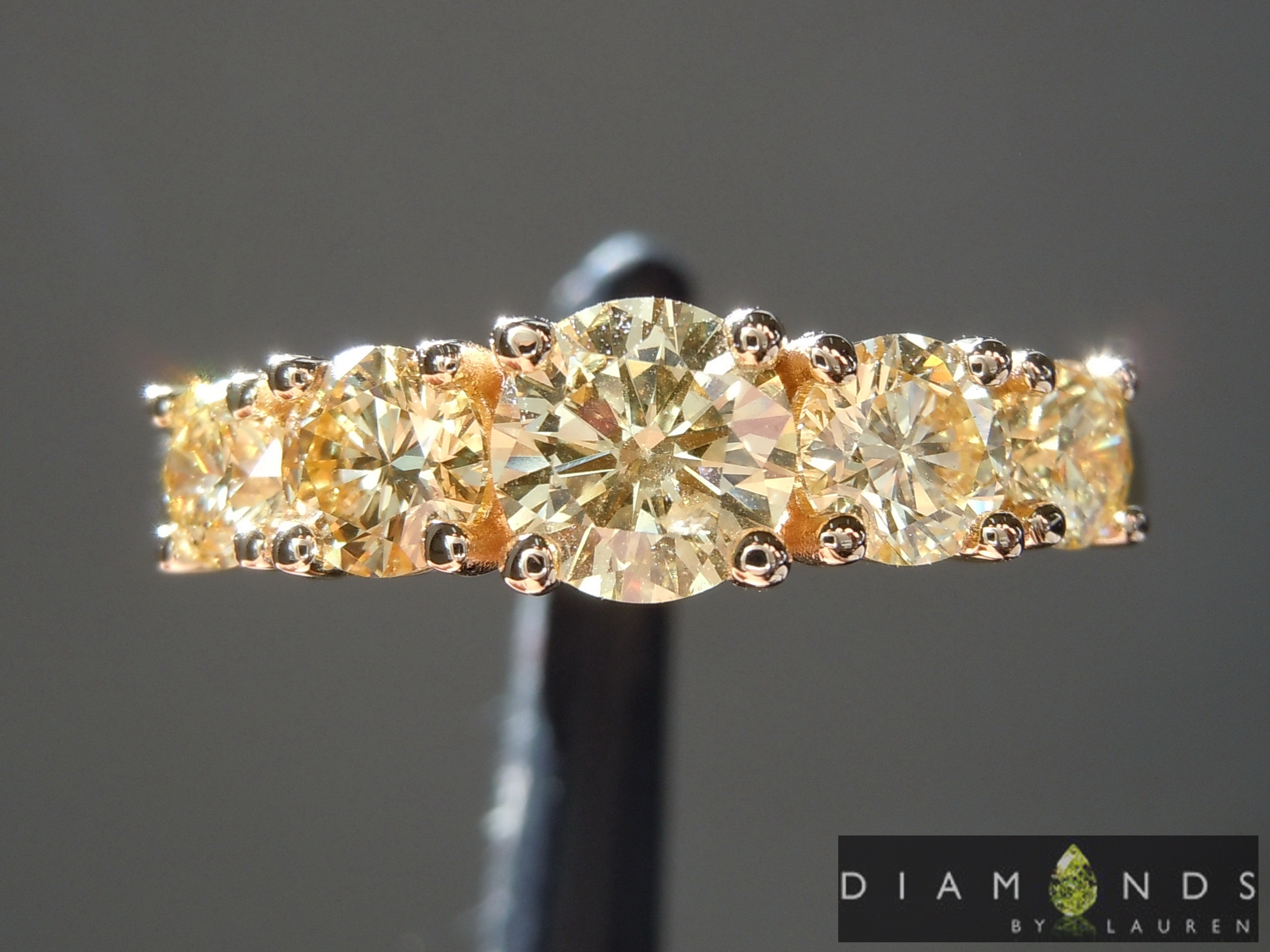 yellow diamond ring