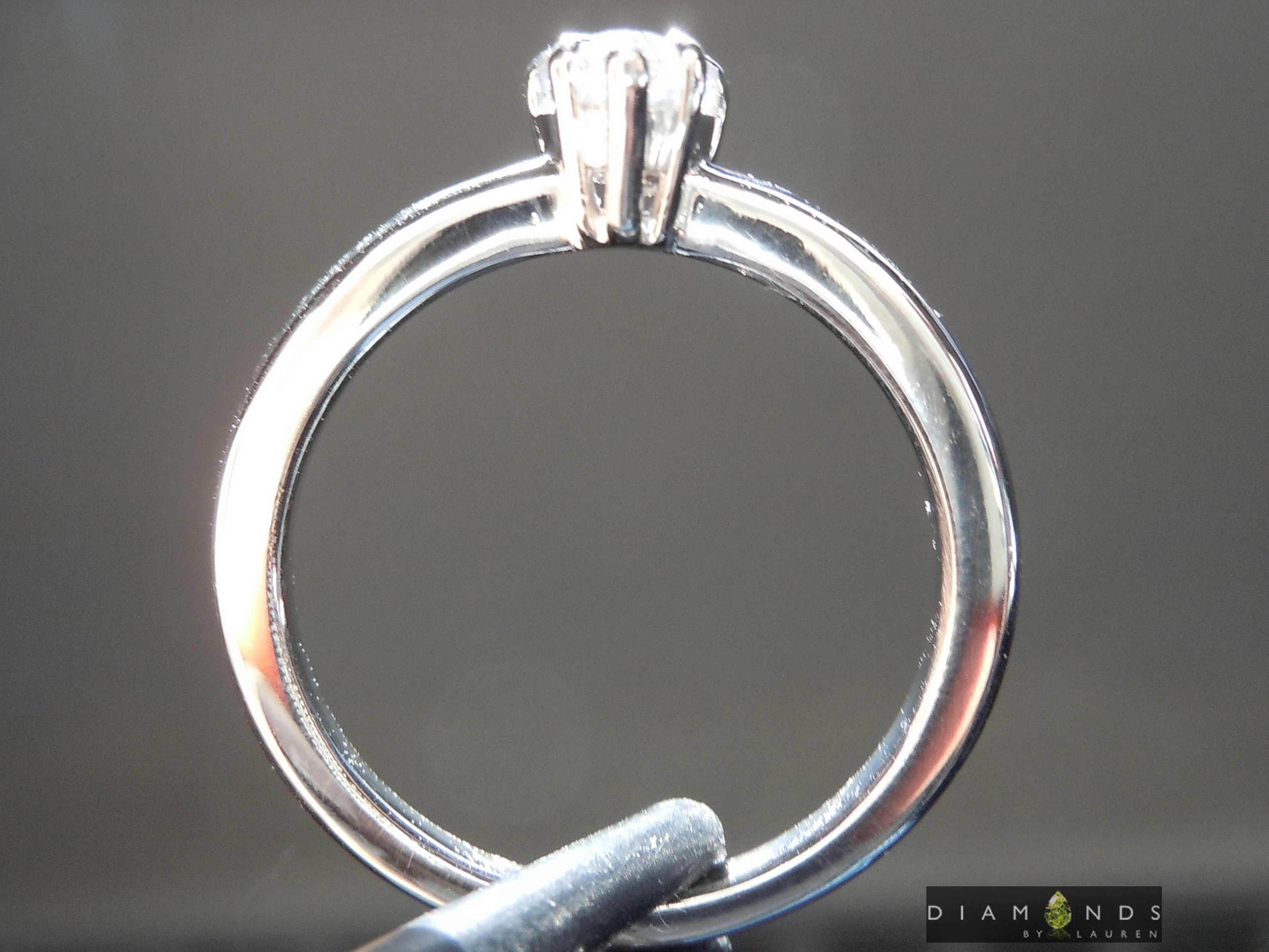 gray diamond ring