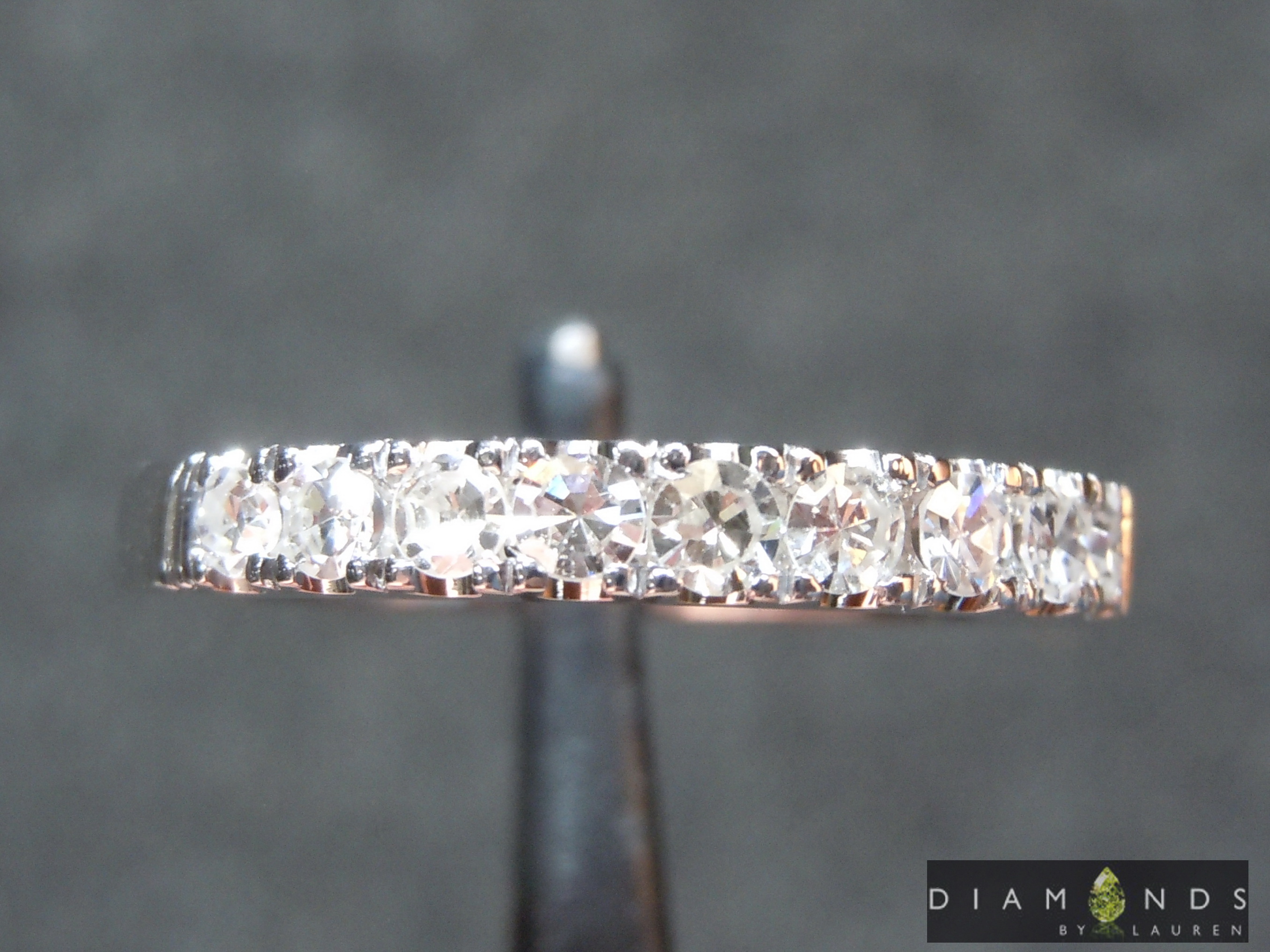 colorless diamond ring