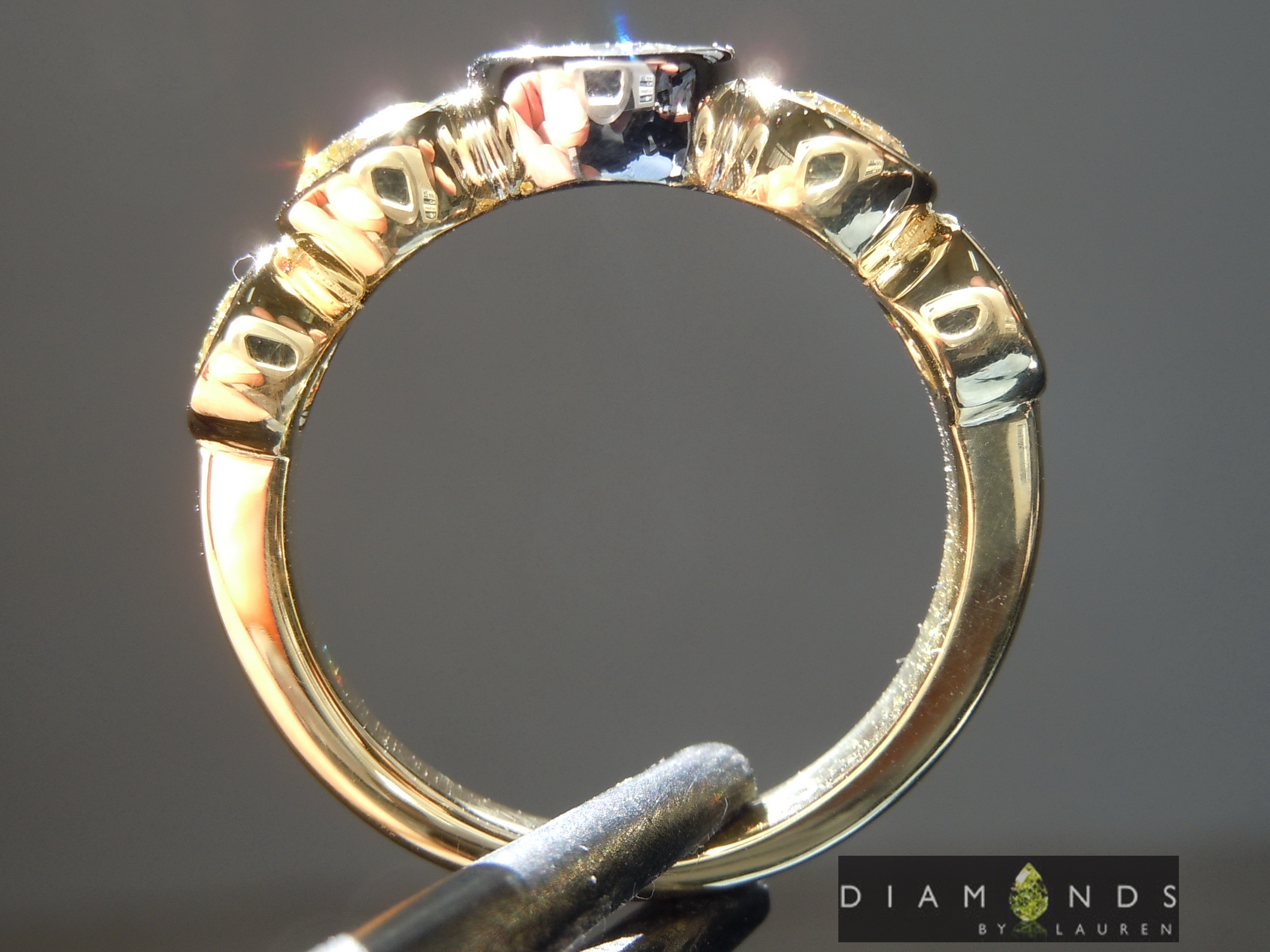 canary diamond ring