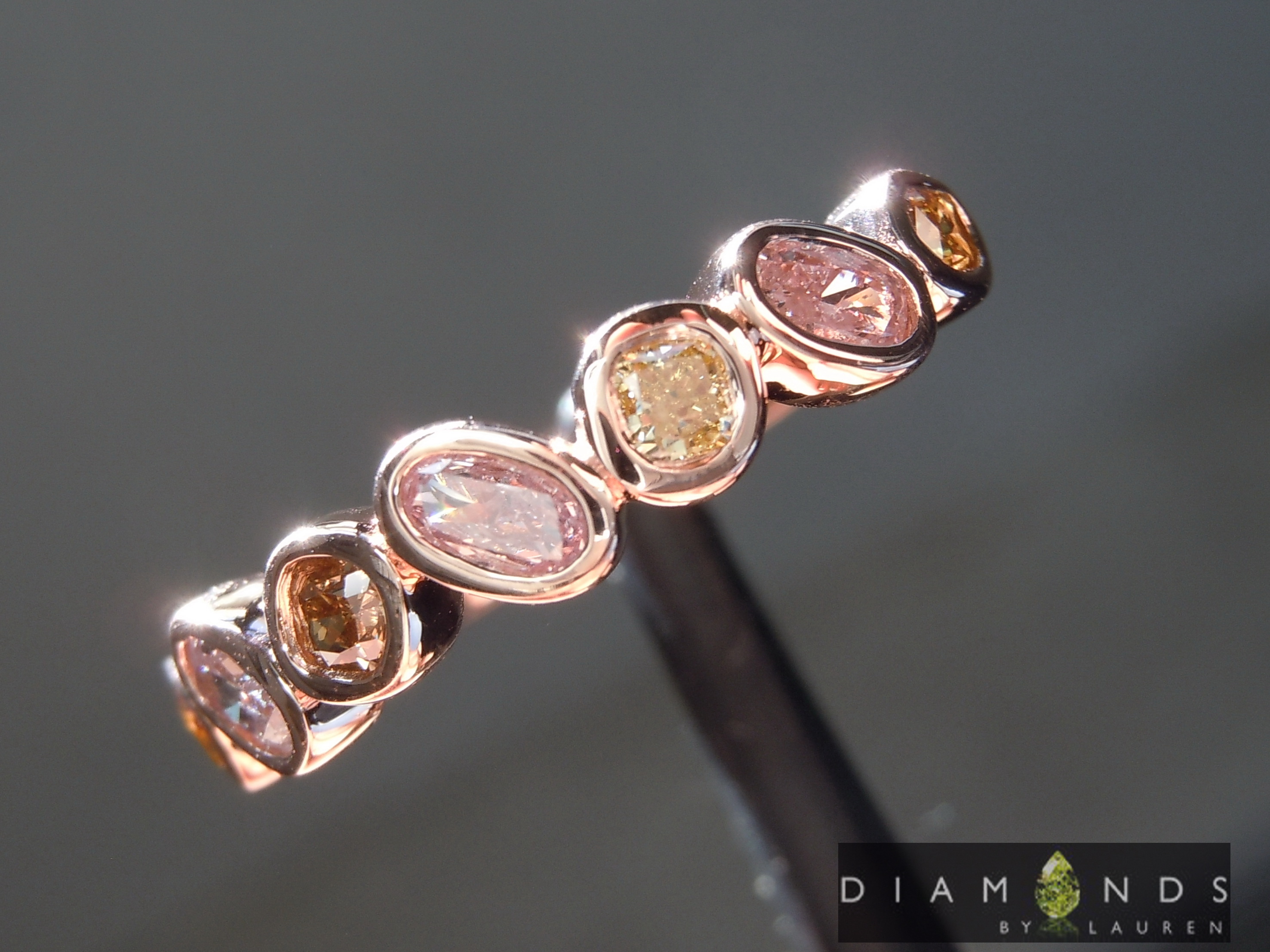 pink diamond ring
