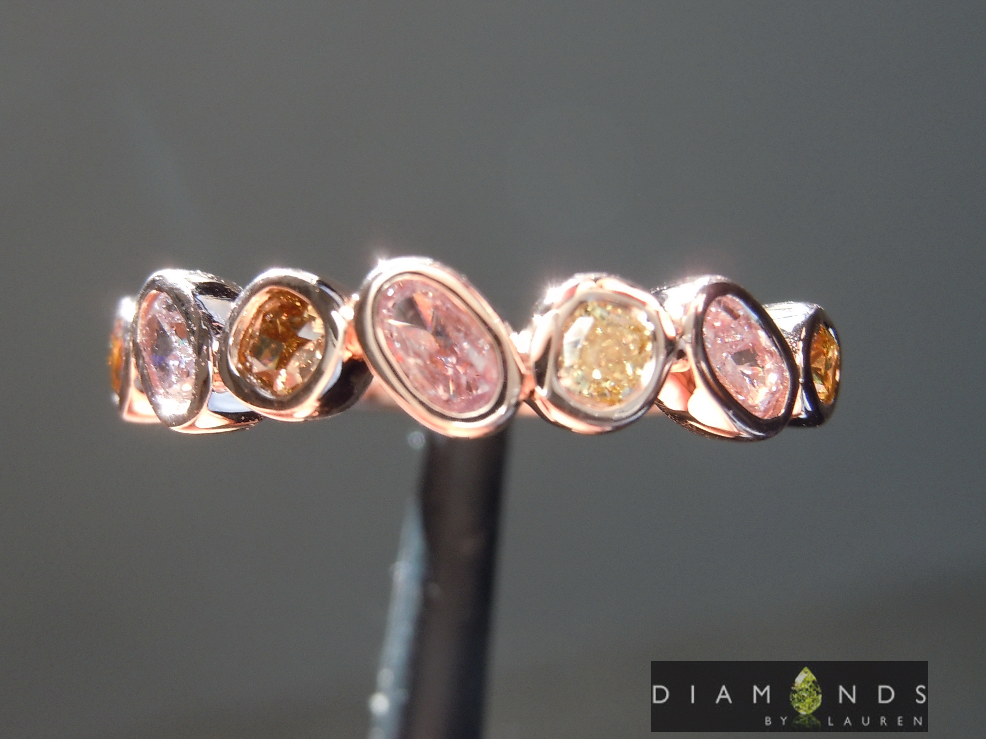 pink diamond ring