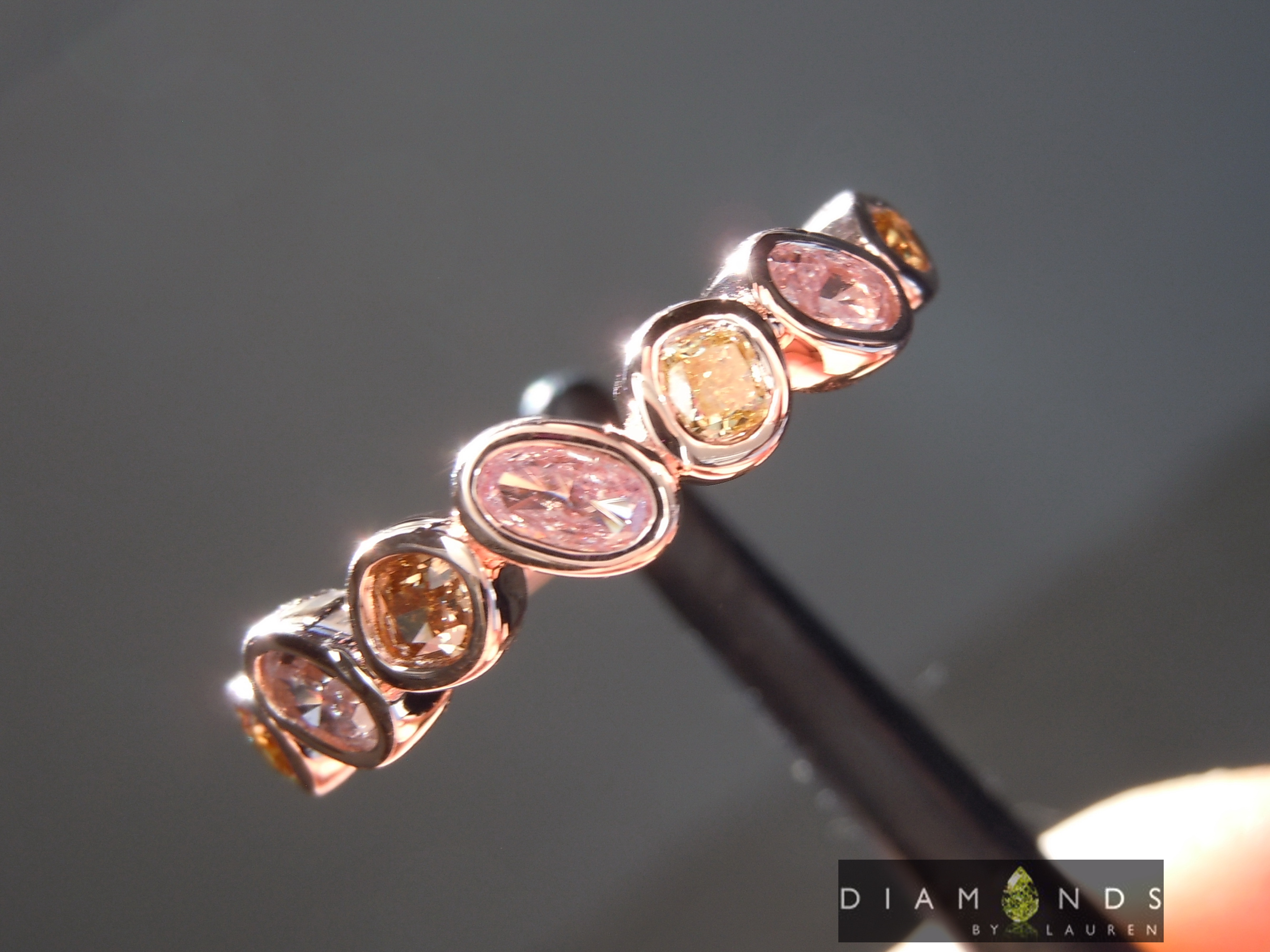 pink diamond ring