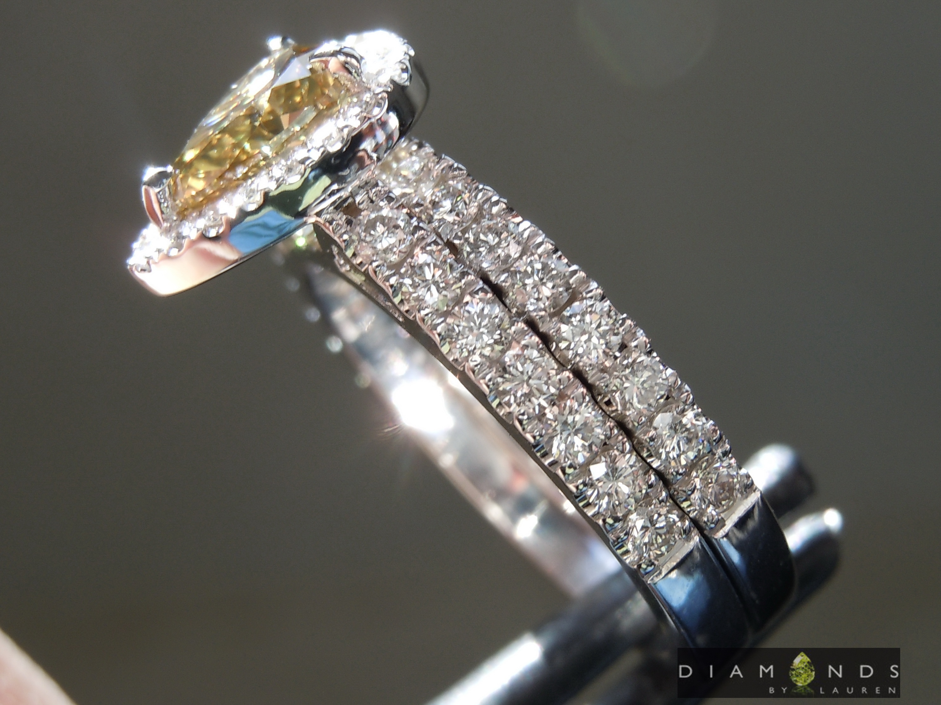 chocolate diamond ring