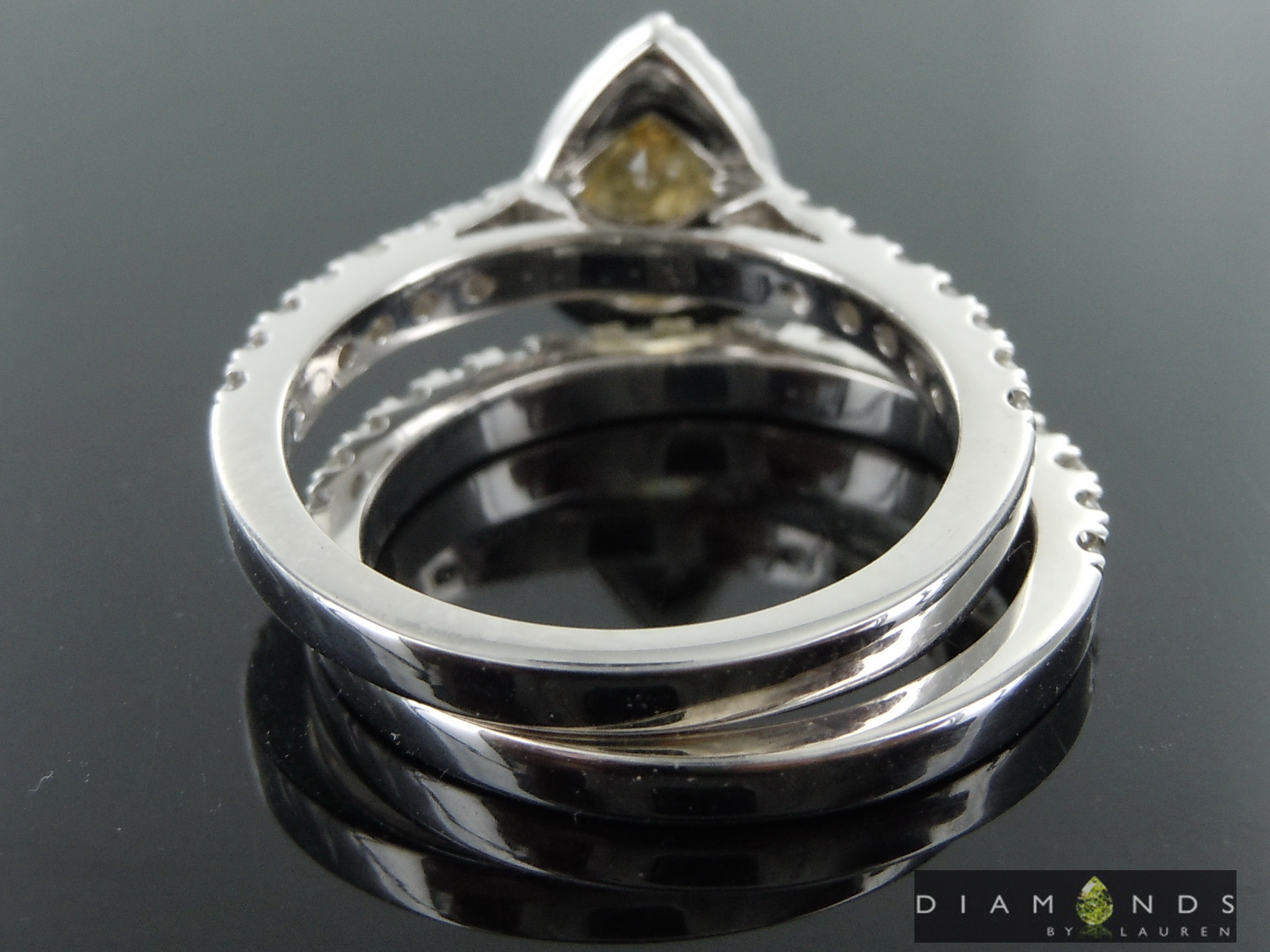 natural brown diamond ring