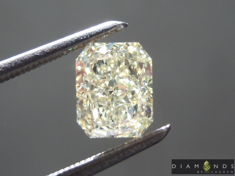 natural yellow diamond ring