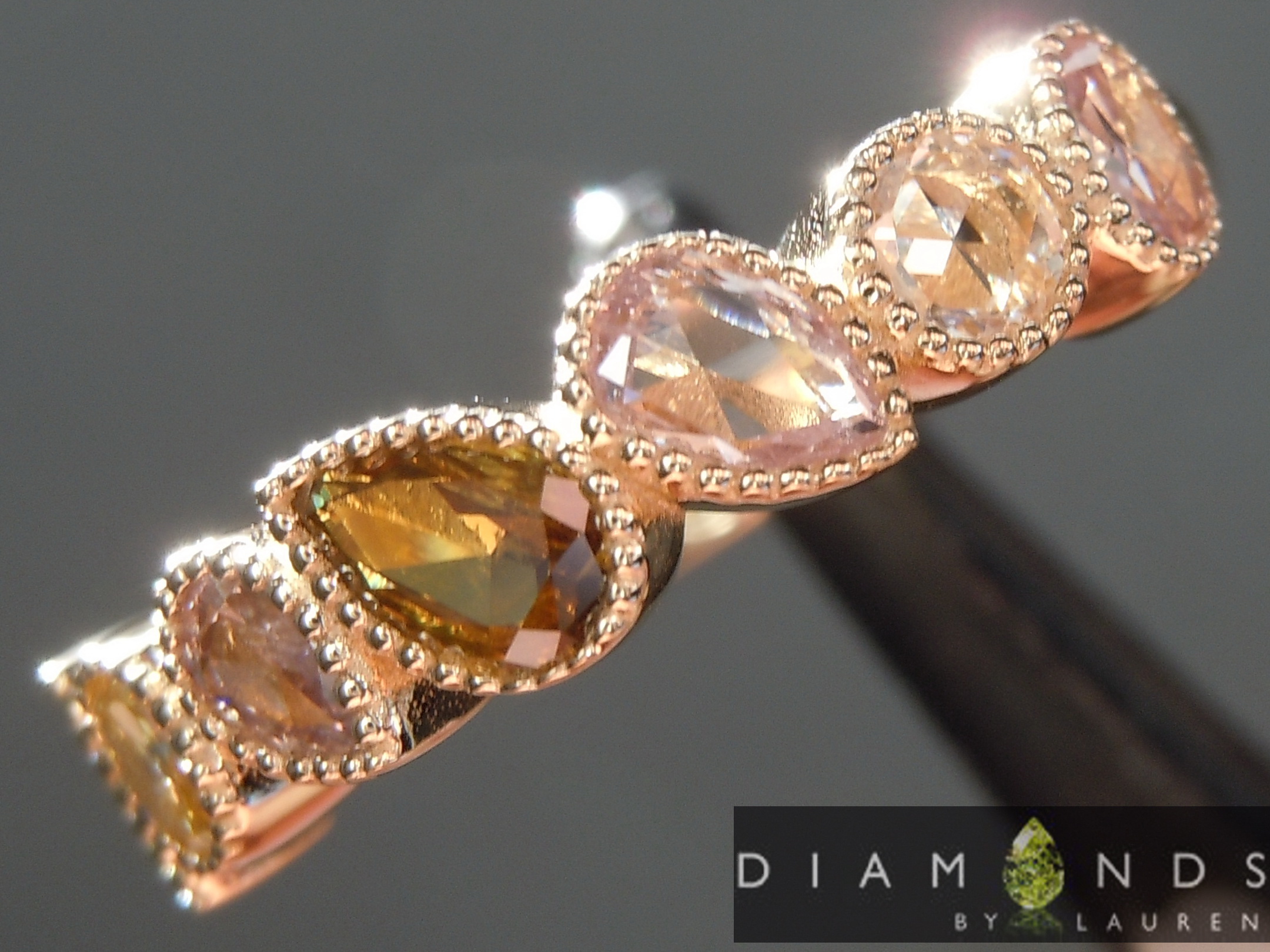 pink diamond ring
