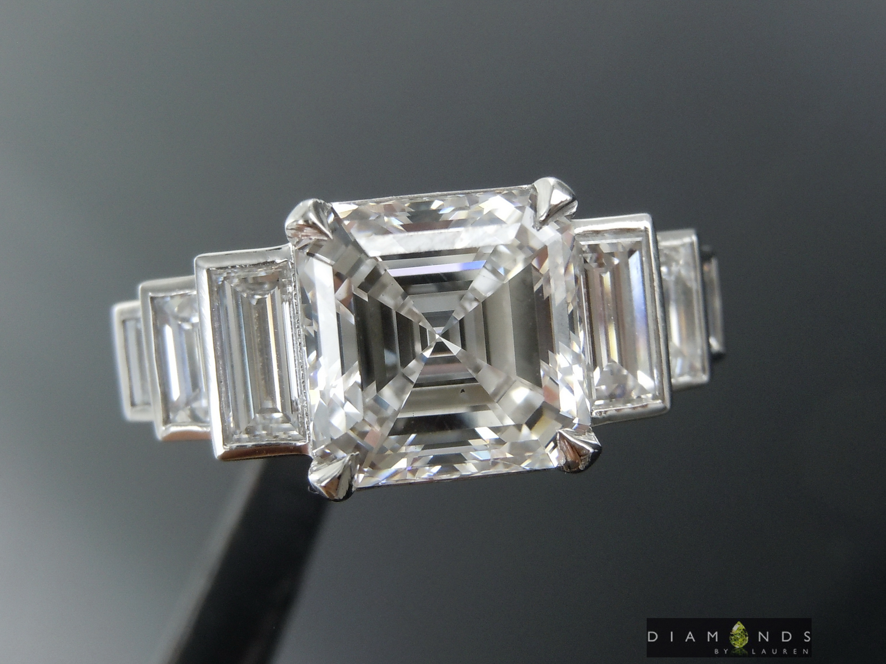 lab diamond ring