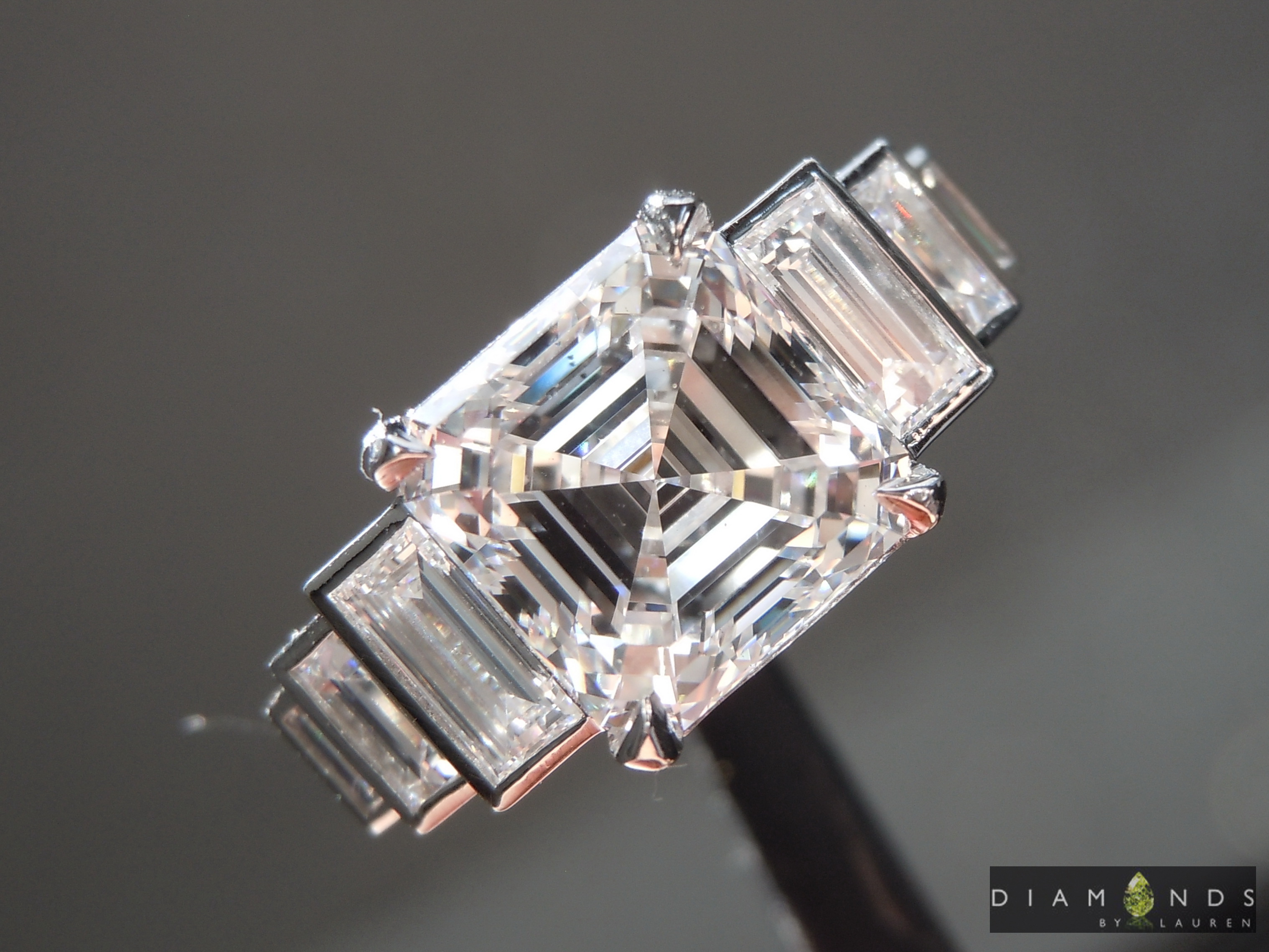 lab diamond ring
