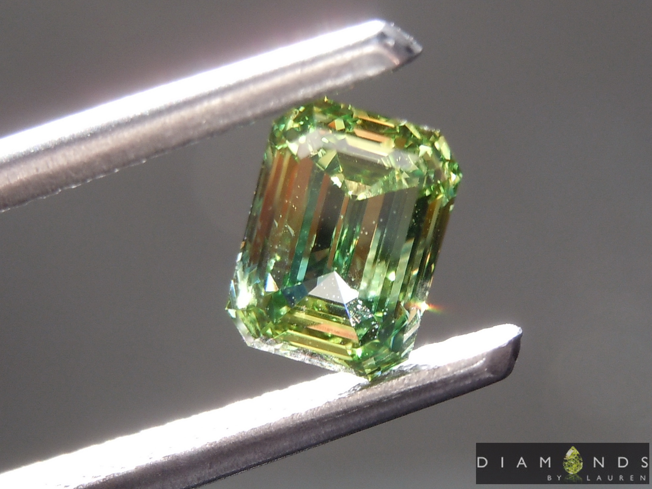 lab green diamond