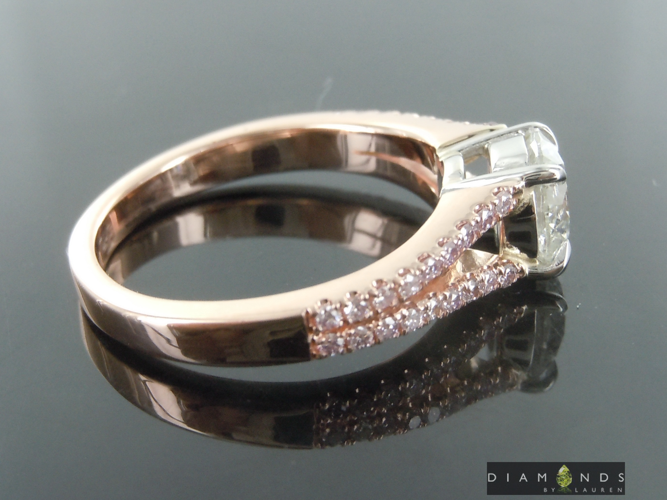 near colorless diamond ring