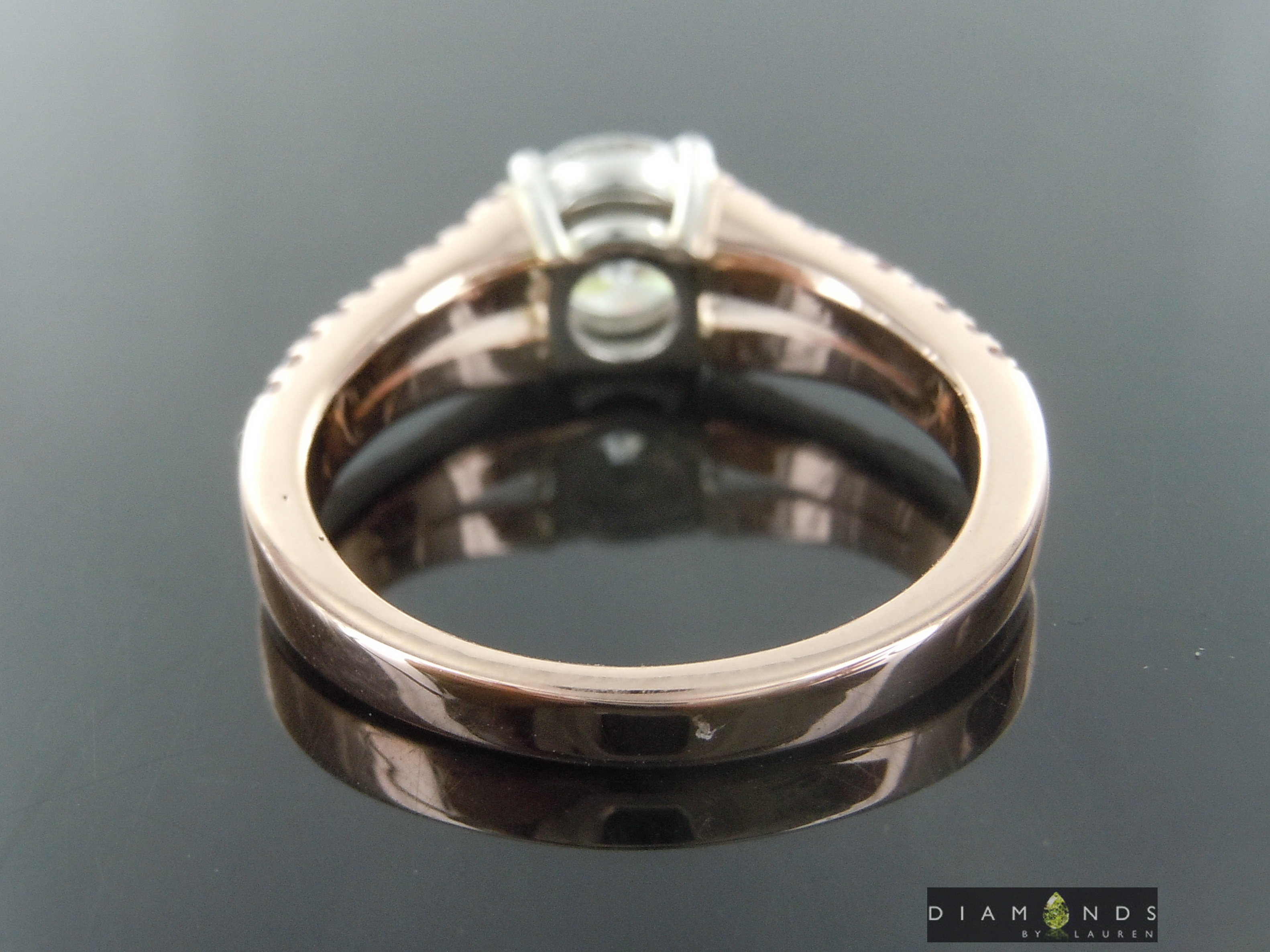colorless diamond ring