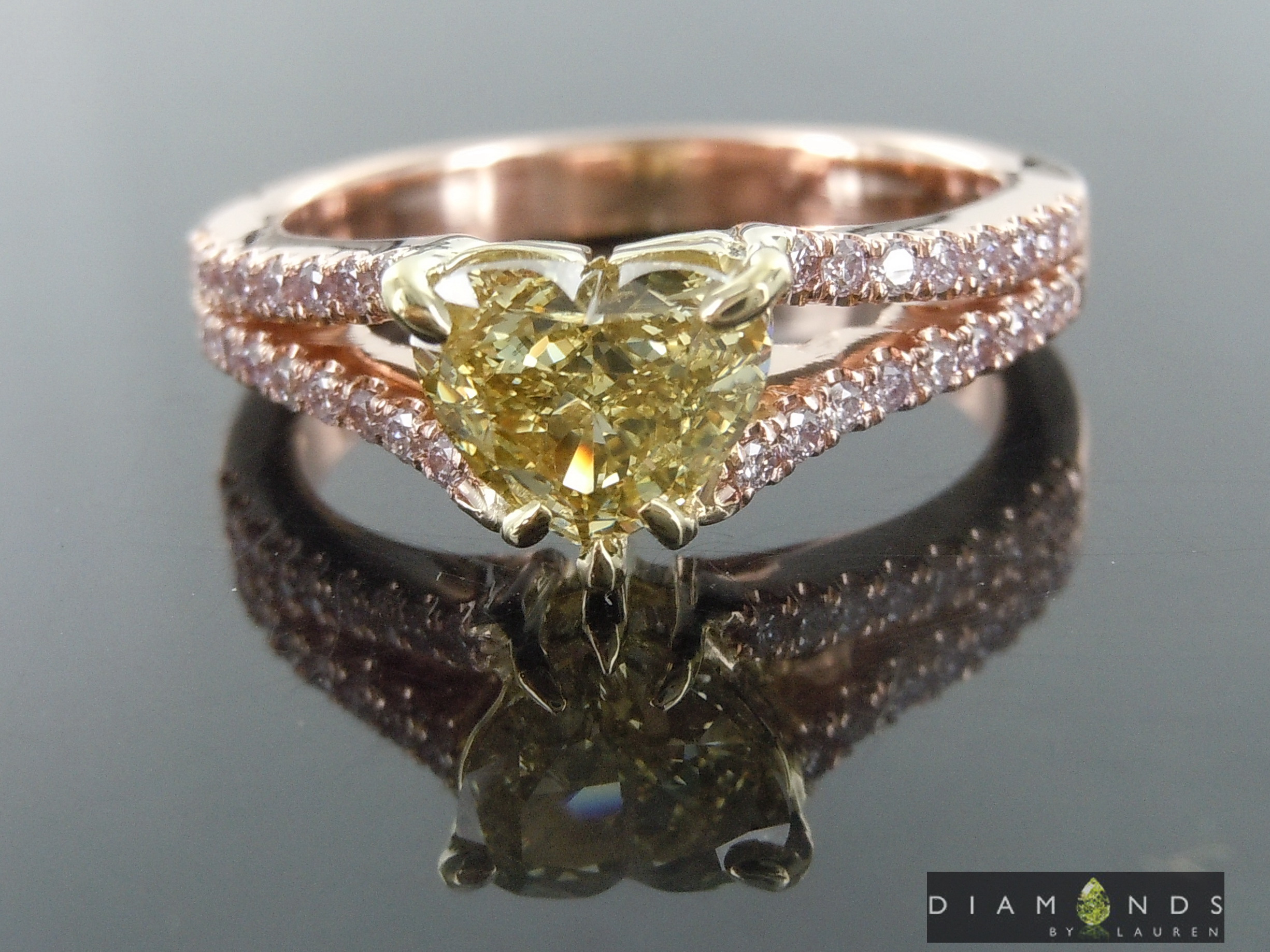 yellow diamond ring