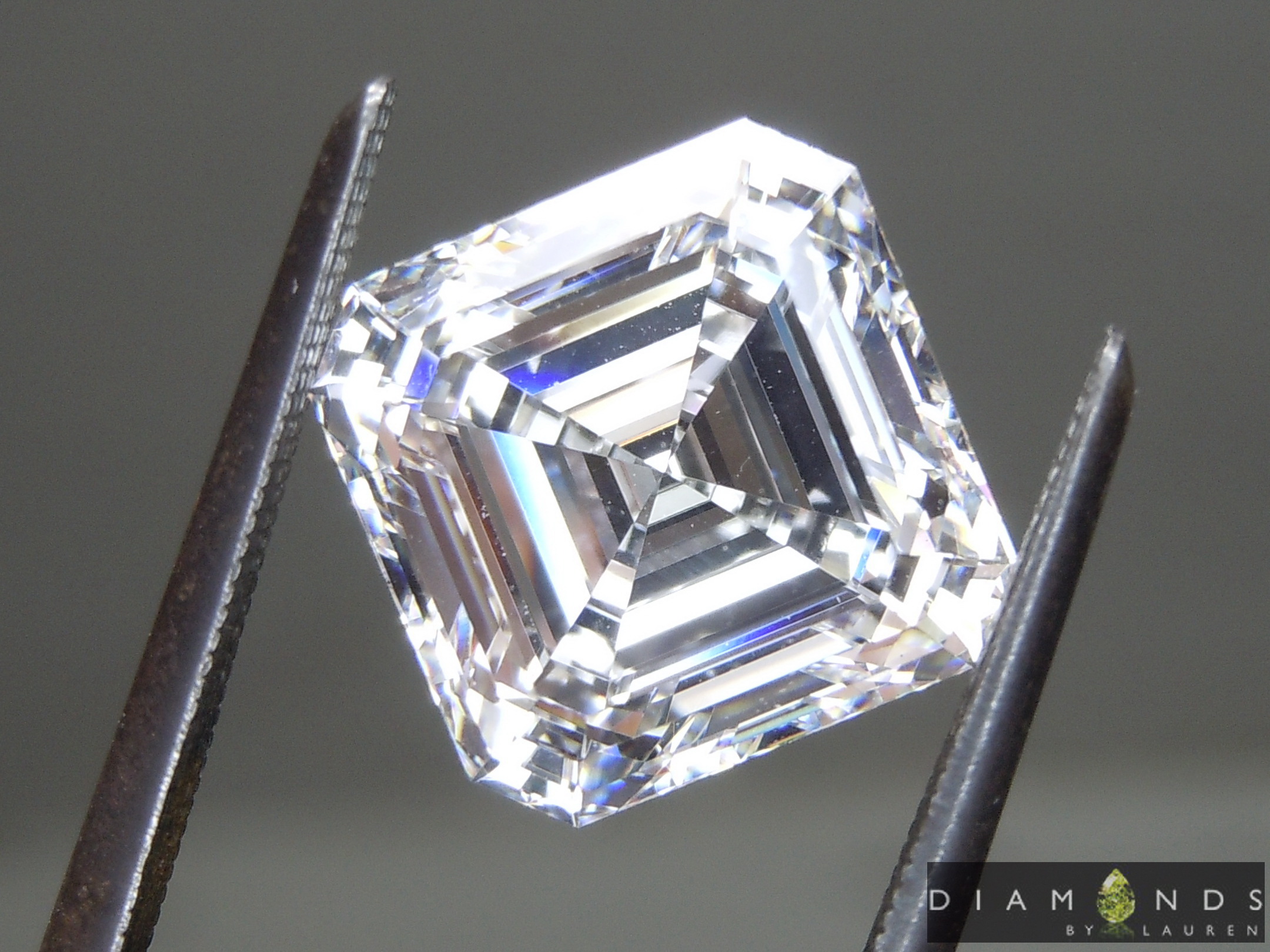 lab colorless diamond