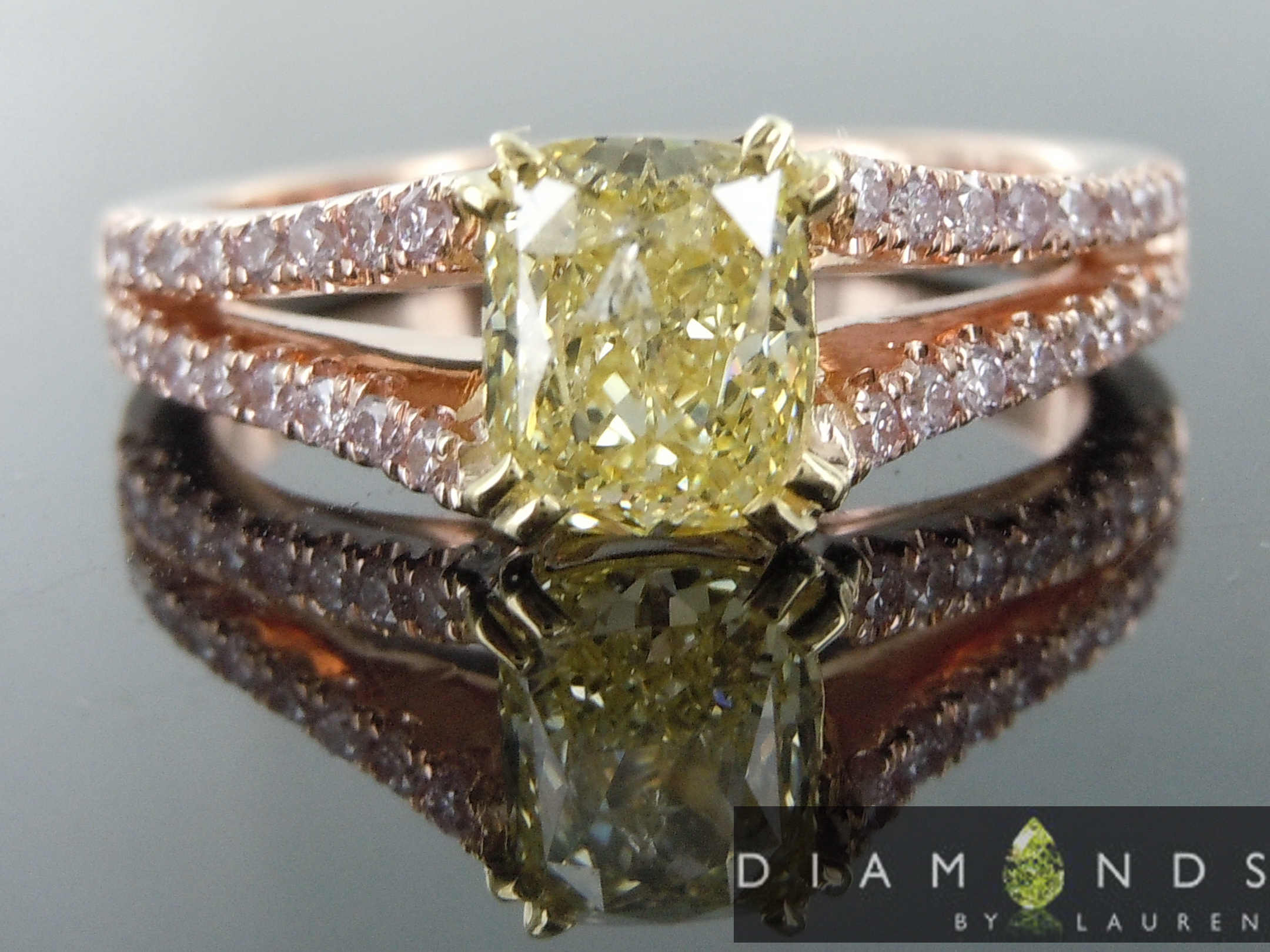 yellow diamond ring
