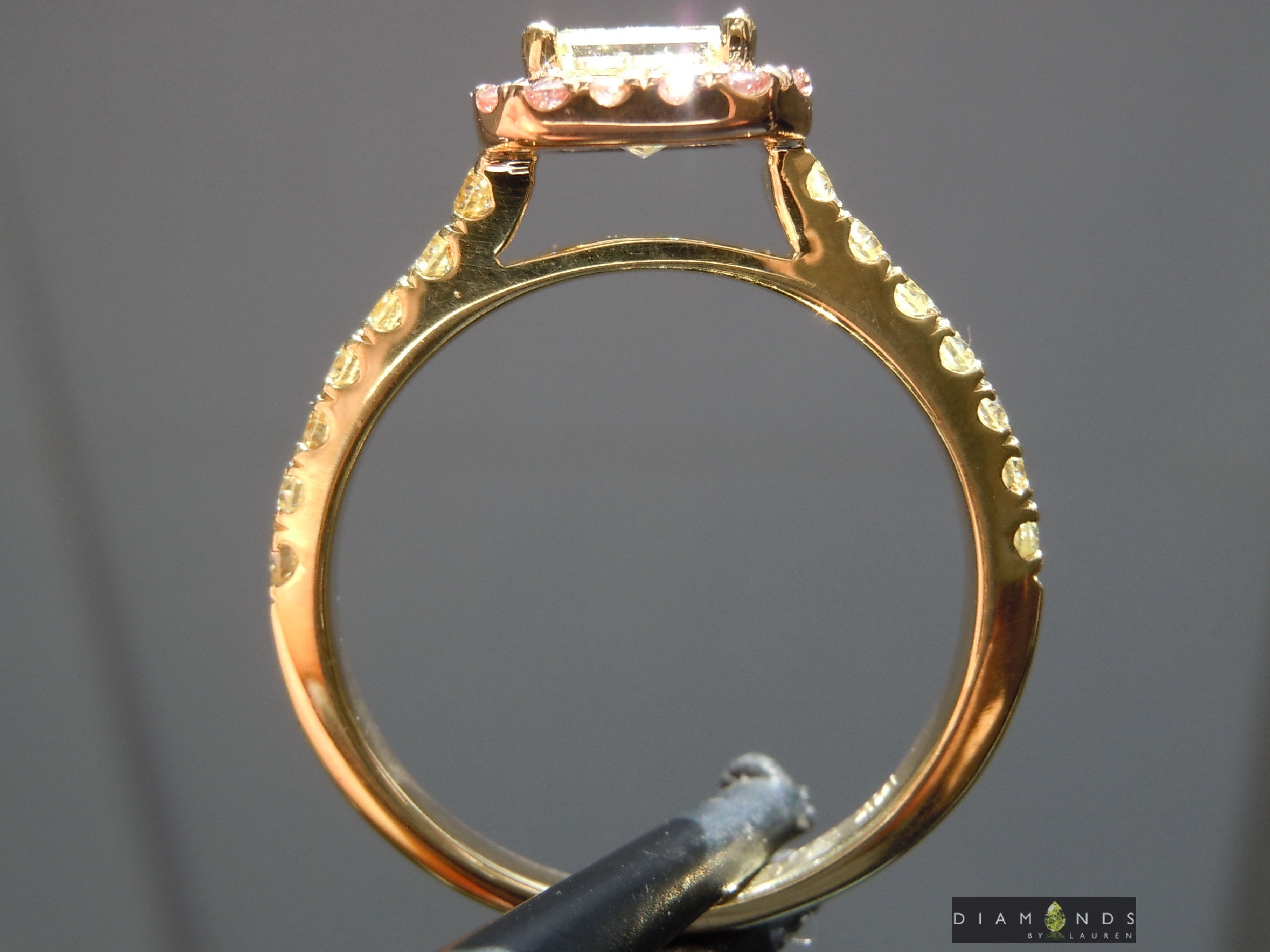 canary diamond ring