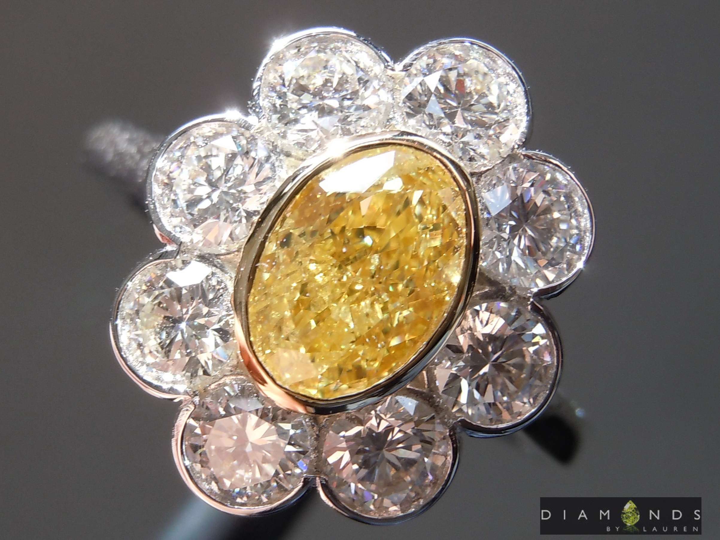 yellow diamond ring