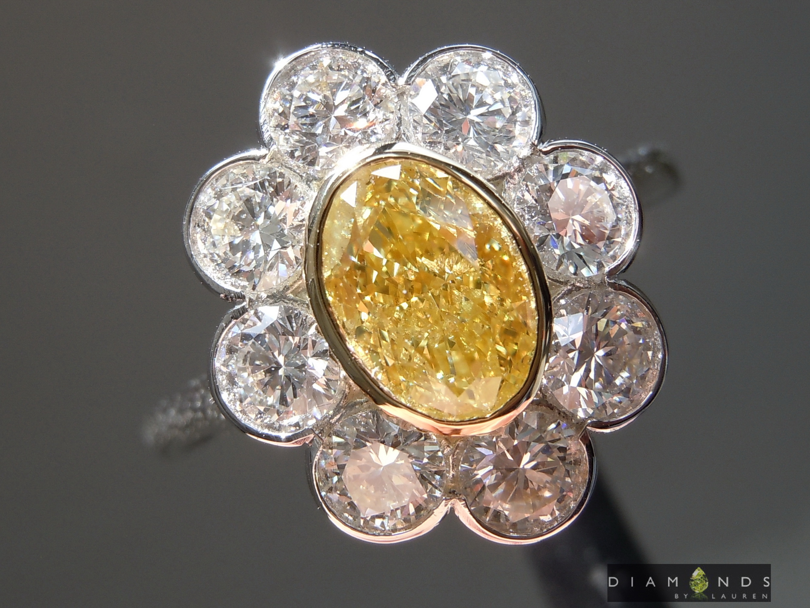 yellow diamond ring