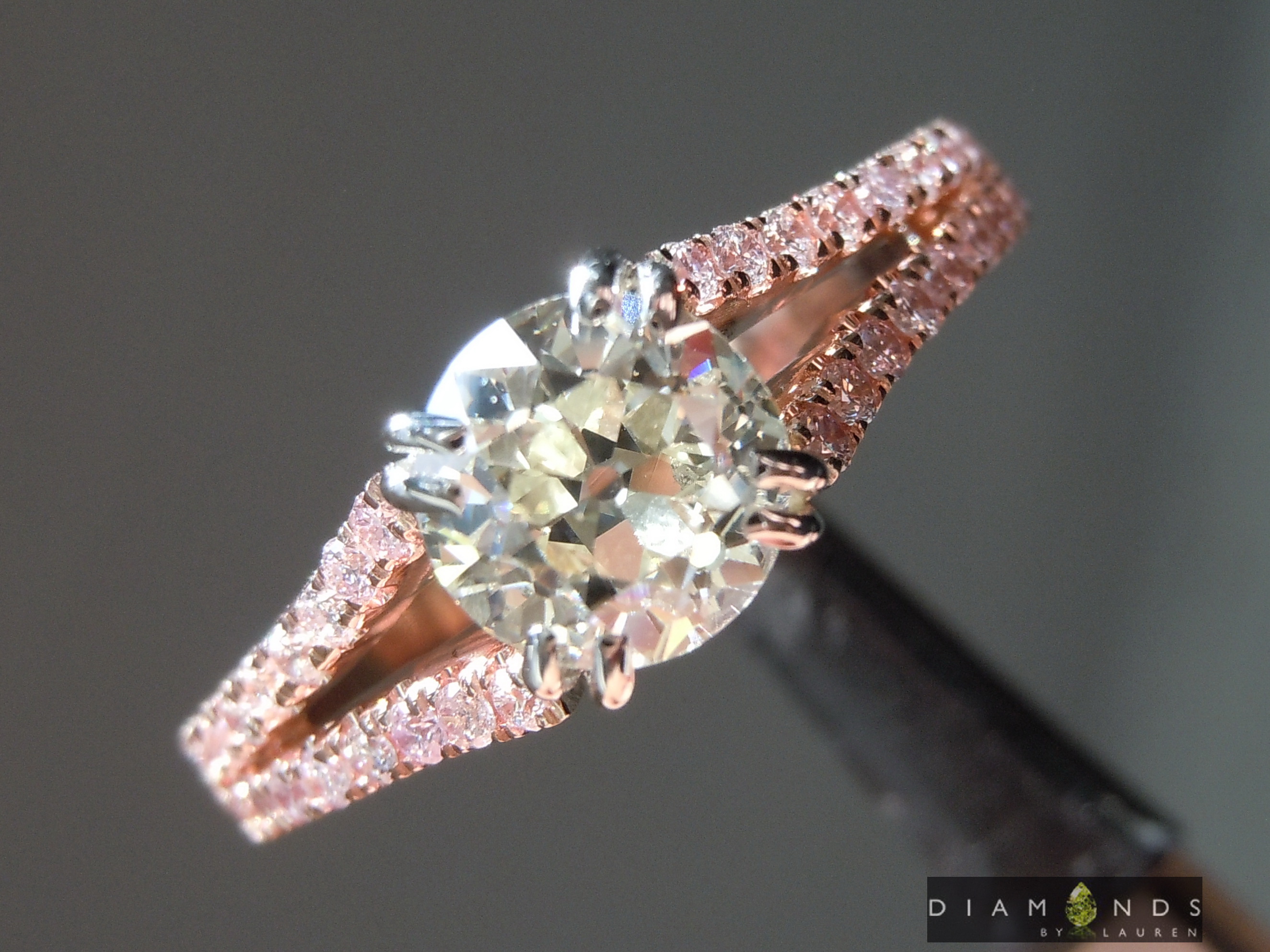 lab colorless diamond