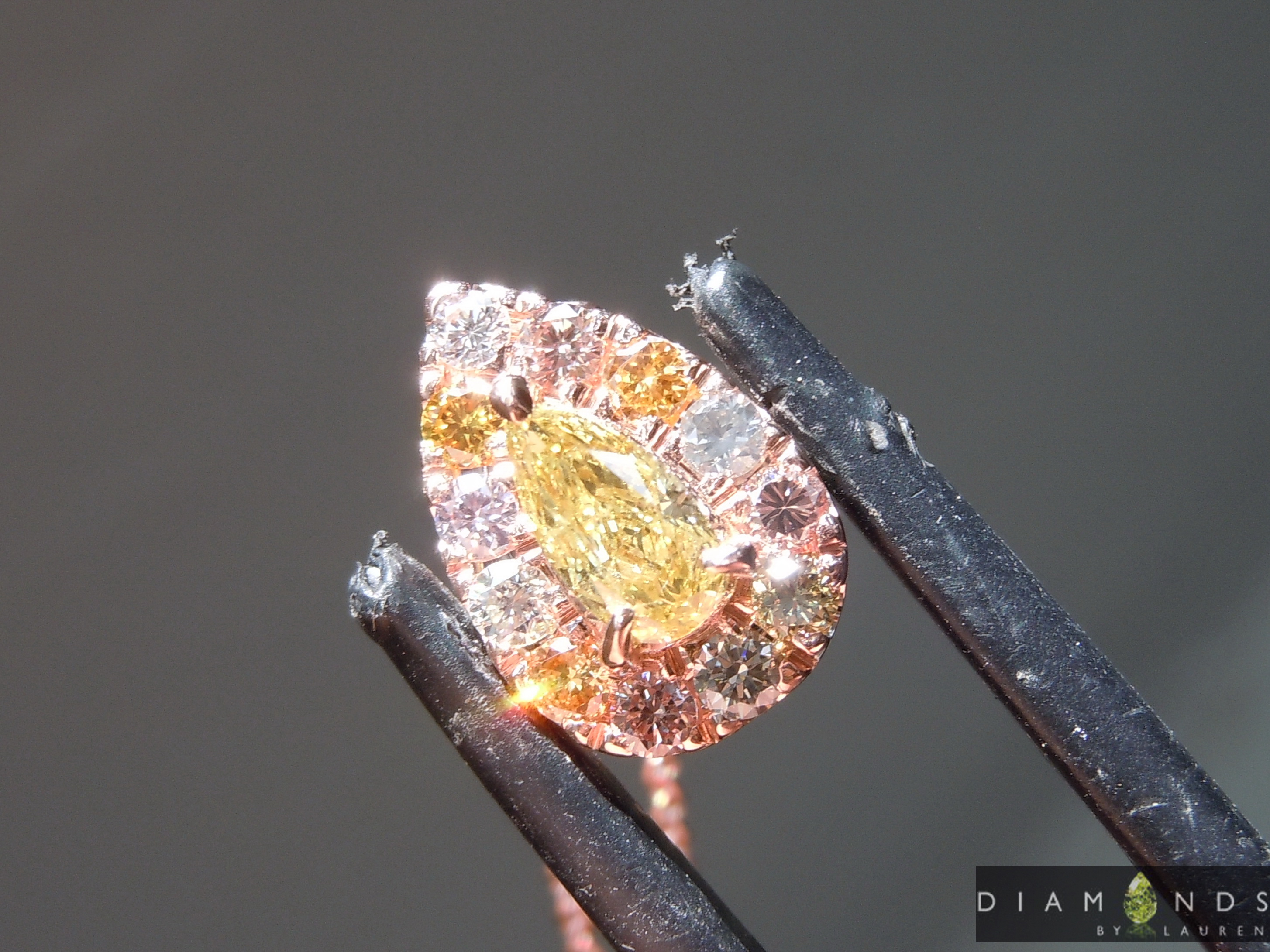 yellow diamond necklace